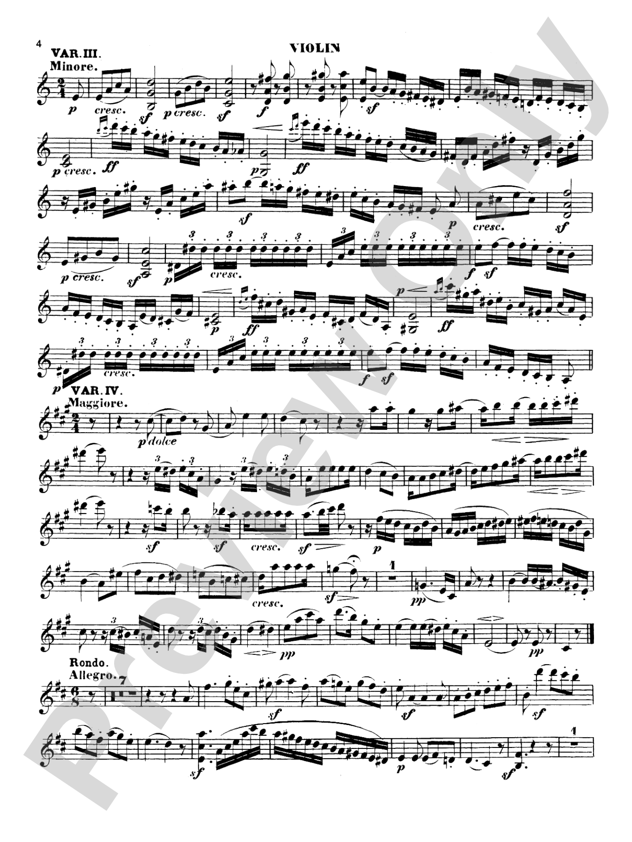 Beethoven: Ten Violin Sonatas, Volume I (Nos. 1-5): Violin Book