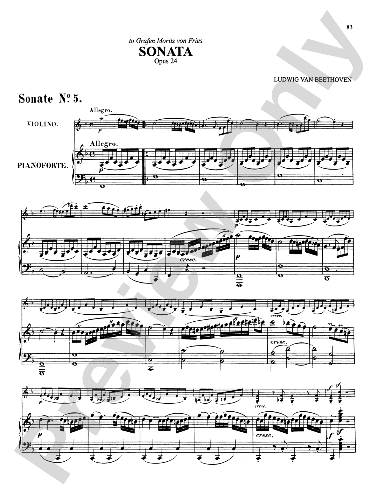 Beethoven: Ten Violin Sonatas, Volume I (Nos. 1-5)