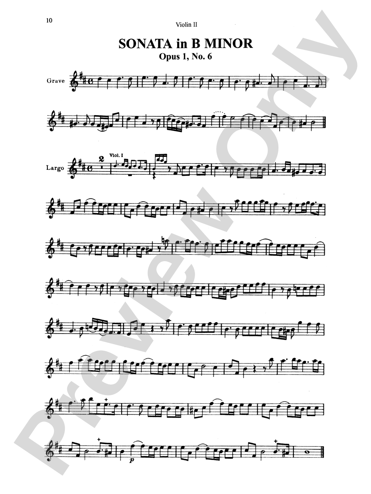 Corelli: Six Sonatas, Op. 1