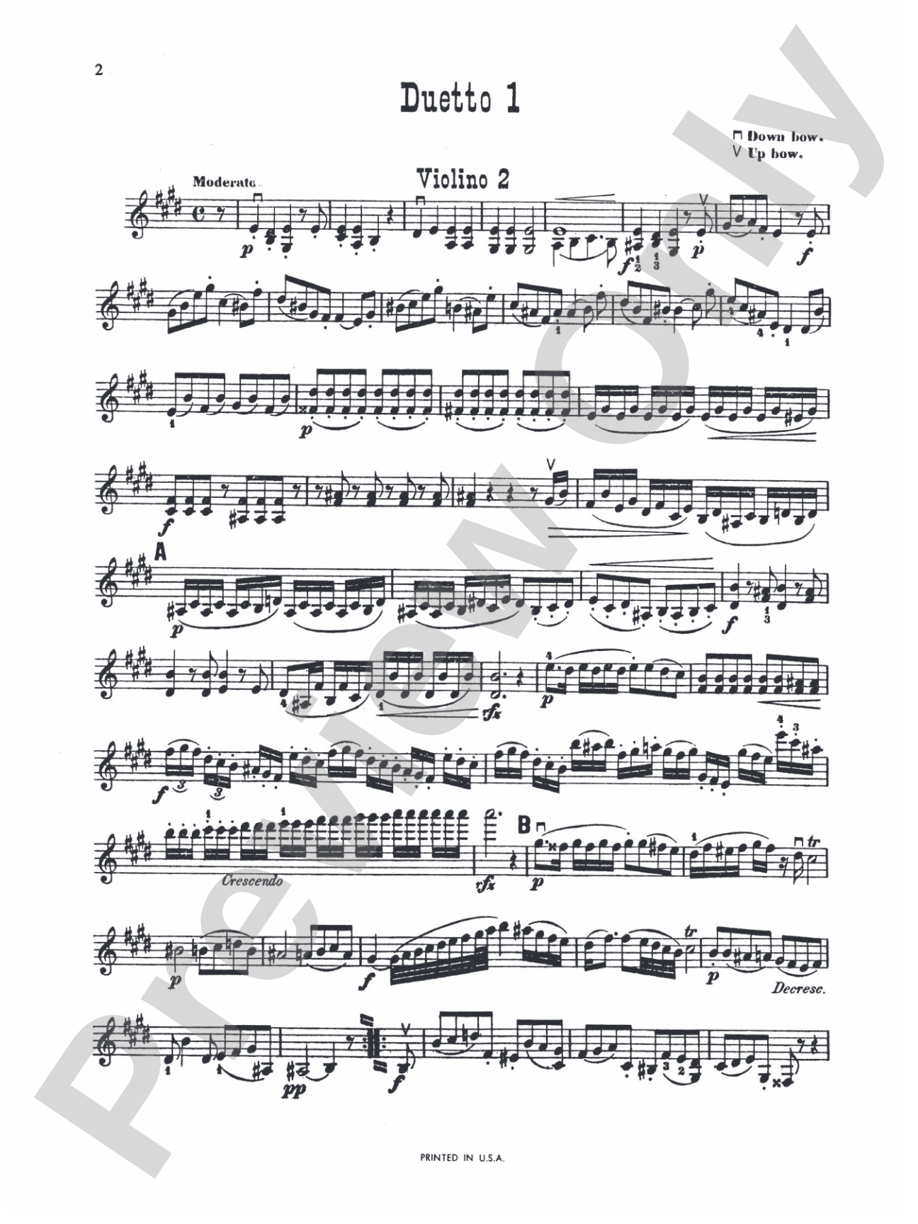 Haydn: Six Duets
