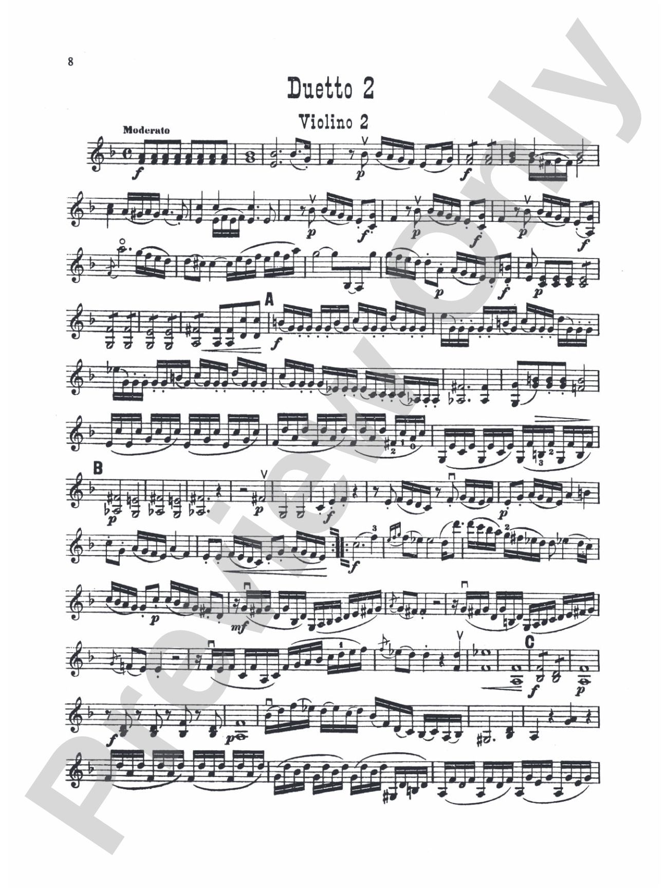 Haydn: Six Duets
