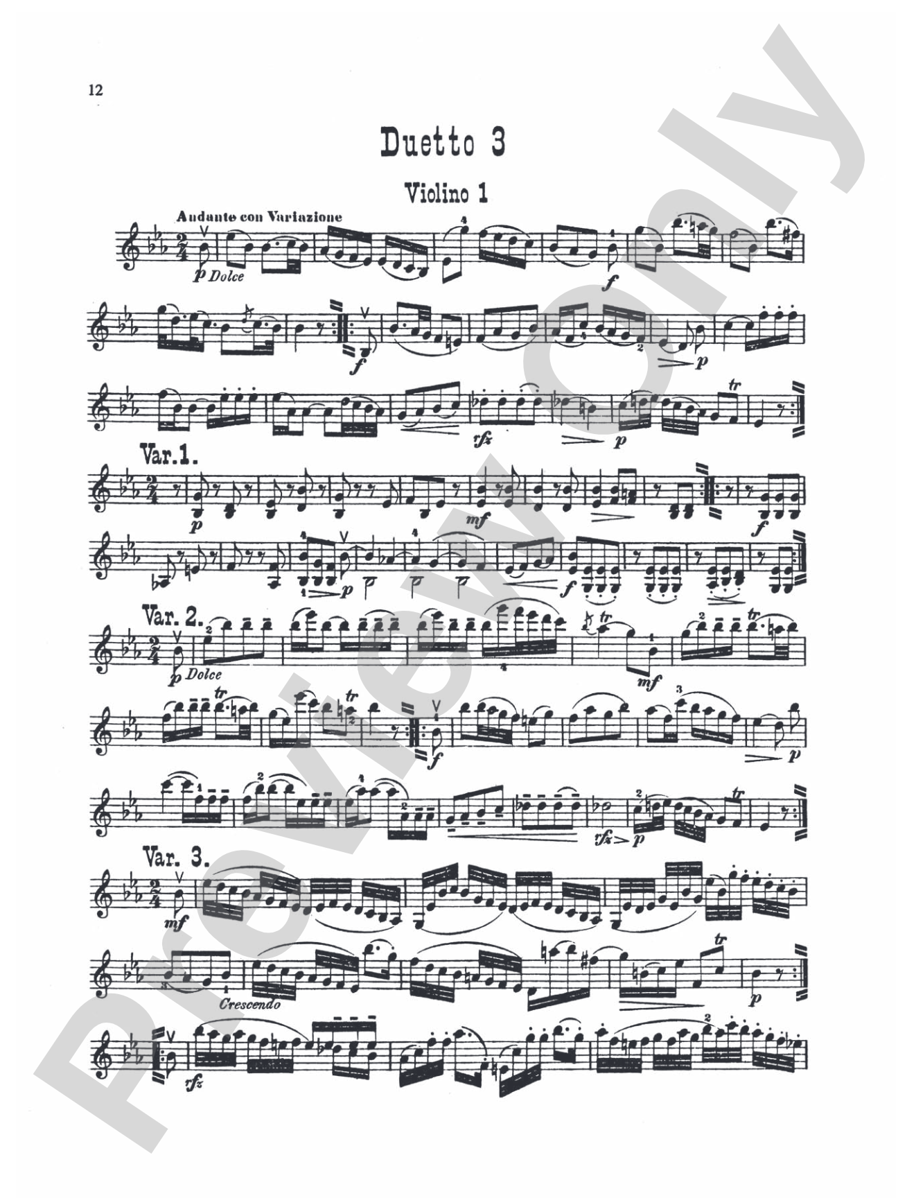 Haydn: Six Duets