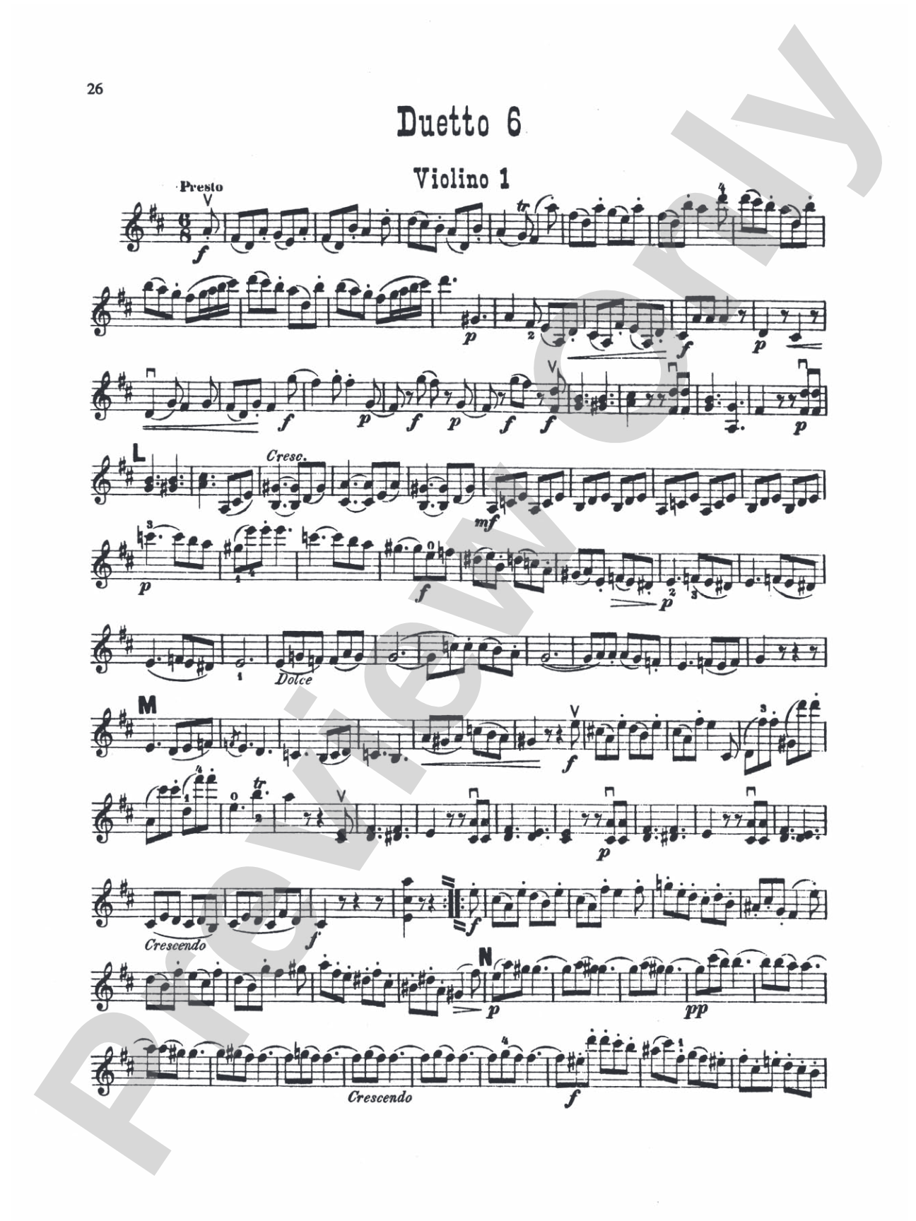 Haydn: Six Duets