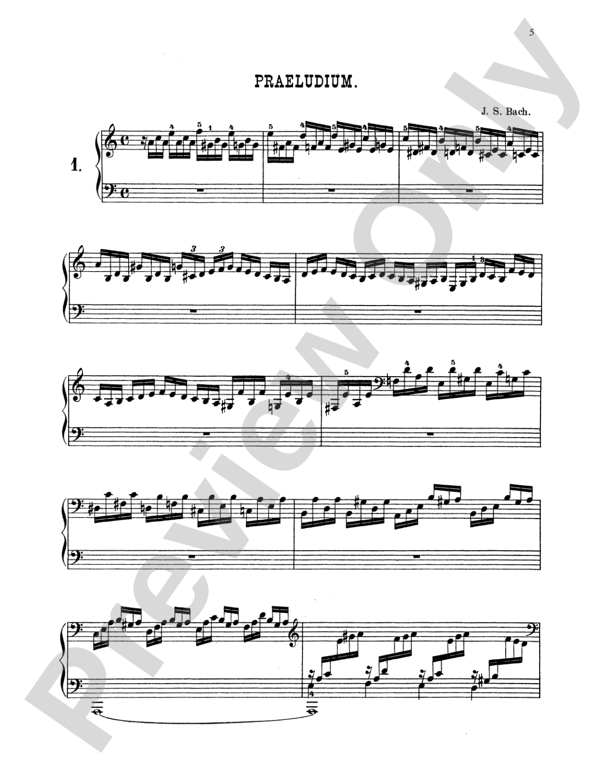 Bach: Six Organ Preludes and Fugues (Arr. Franz Liszt): Piano Comb Bound Book