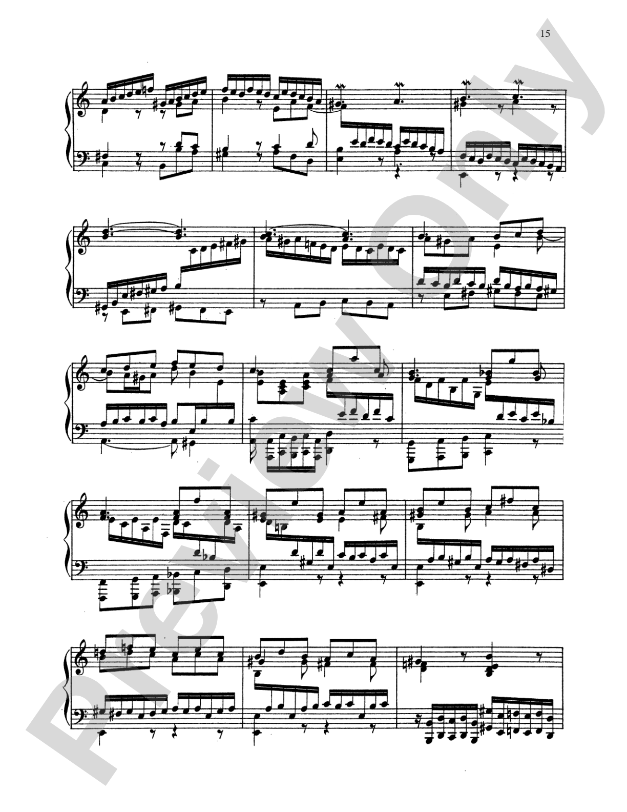 Bach: Six Organ Preludes and Fugues (Arr. Franz Liszt): Piano Comb Bound Book