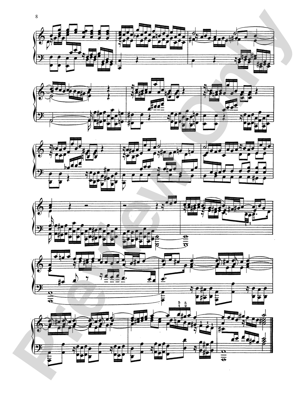 Bach: Six Organ Preludes and Fugues (Arr. Franz Liszt): Piano Comb Bound Book