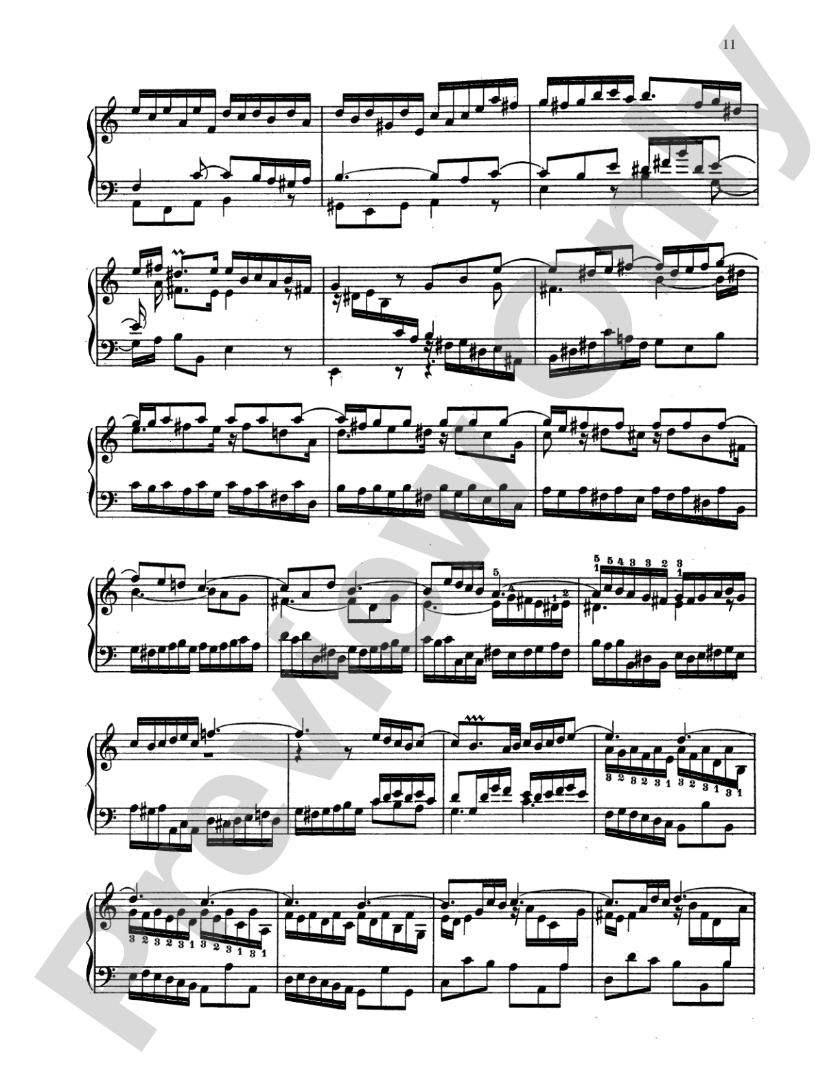 Bach: Six Organ Preludes and Fugues (Arr. Franz Liszt): Piano Comb Bound Book