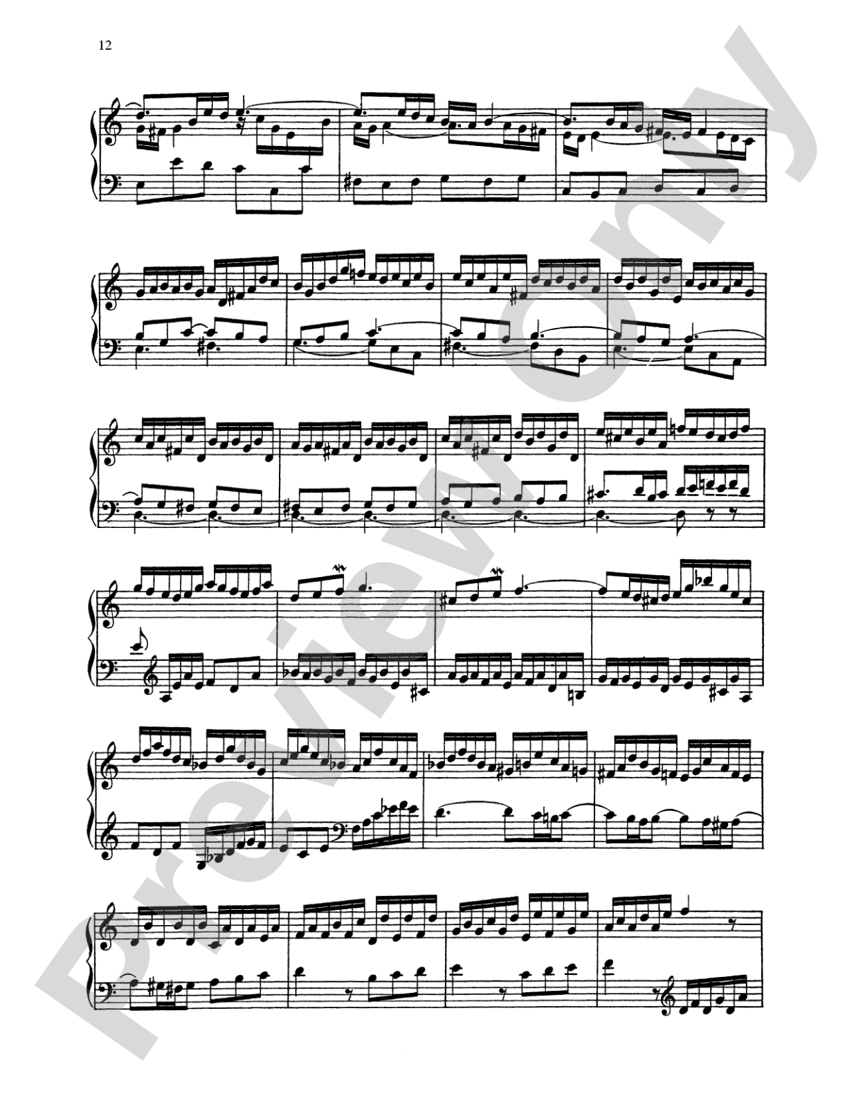 Bach: Six Organ Preludes and Fugues (Arr. Franz Liszt): Piano Comb Bound Book