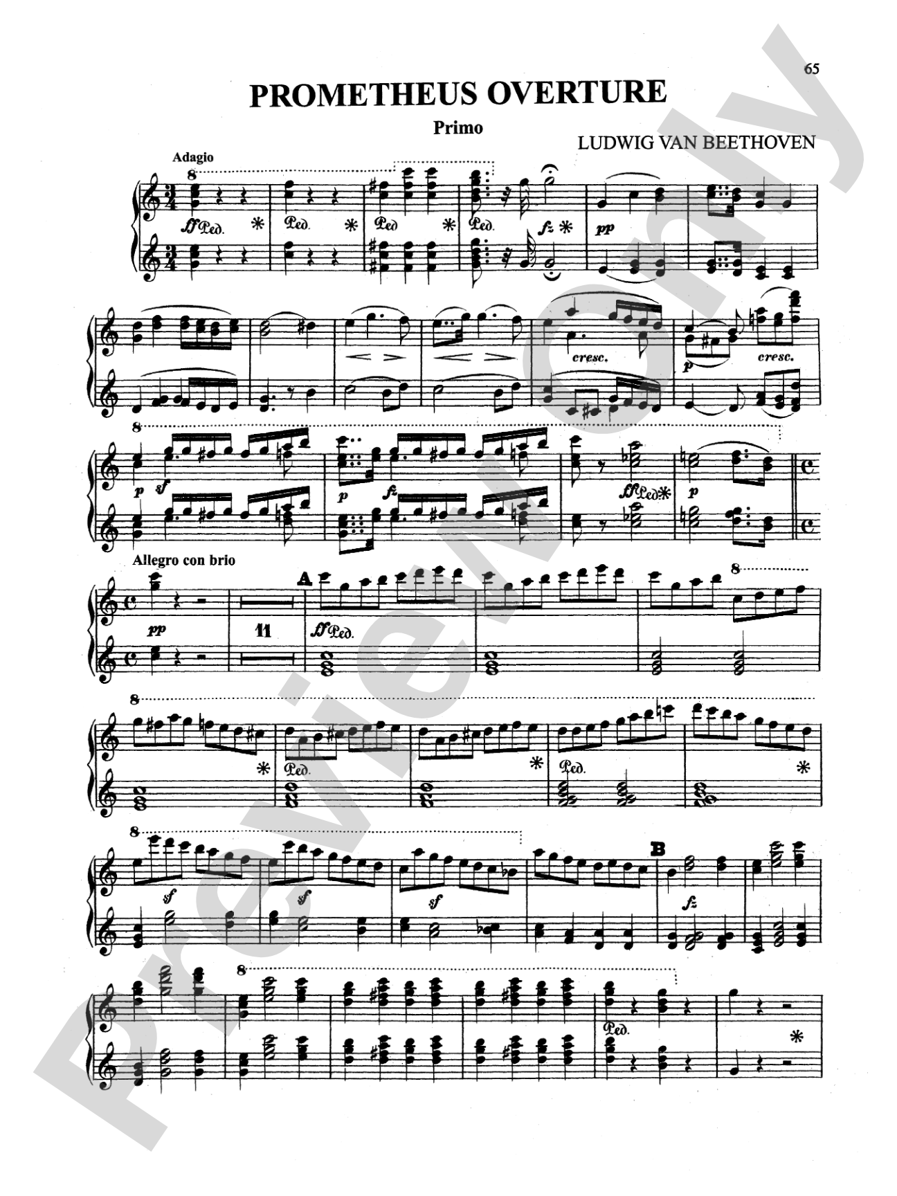 Beethoven: Overtures (Arranged)