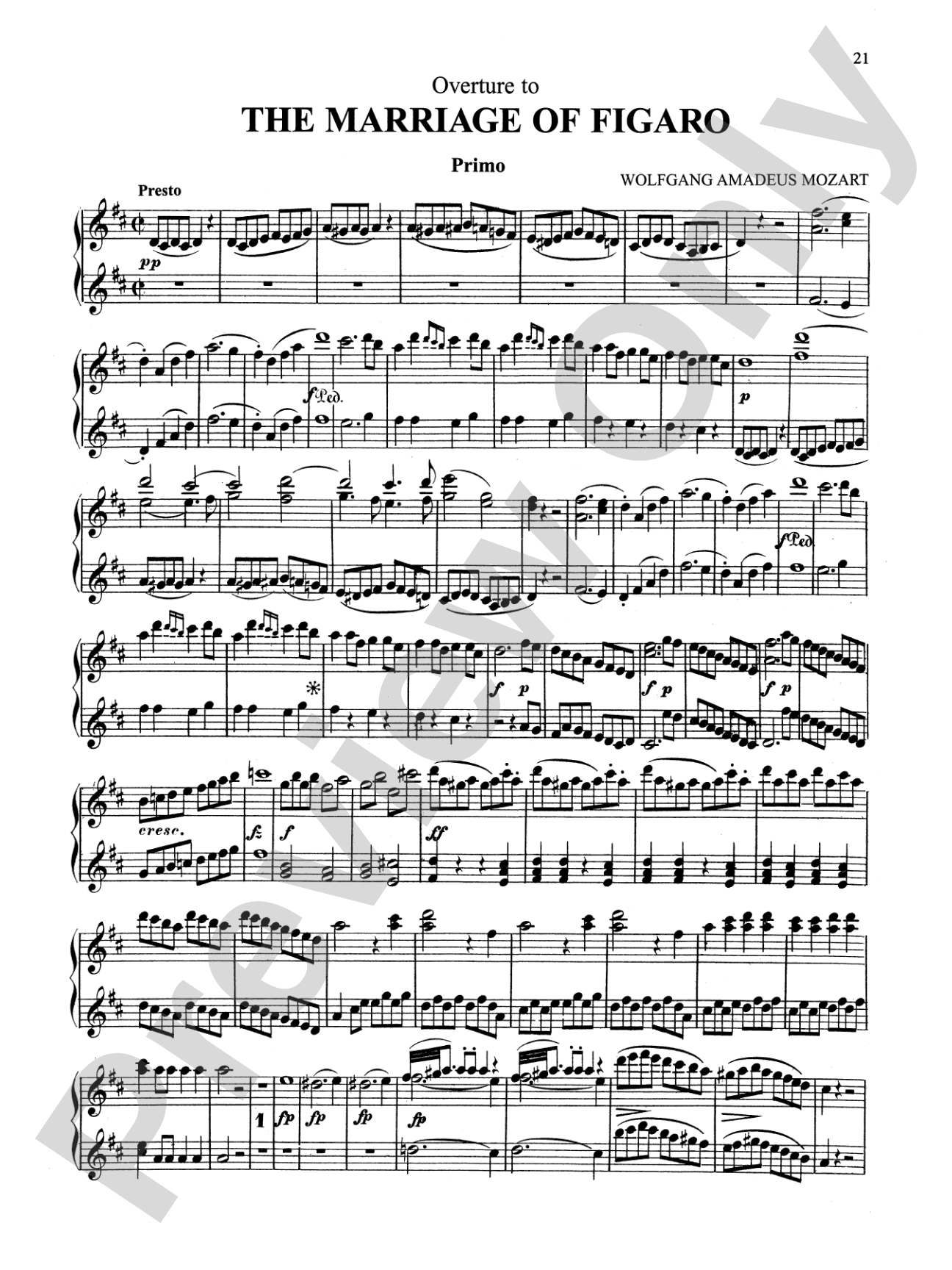 Mozart: Opera Overtures (Arrangements)