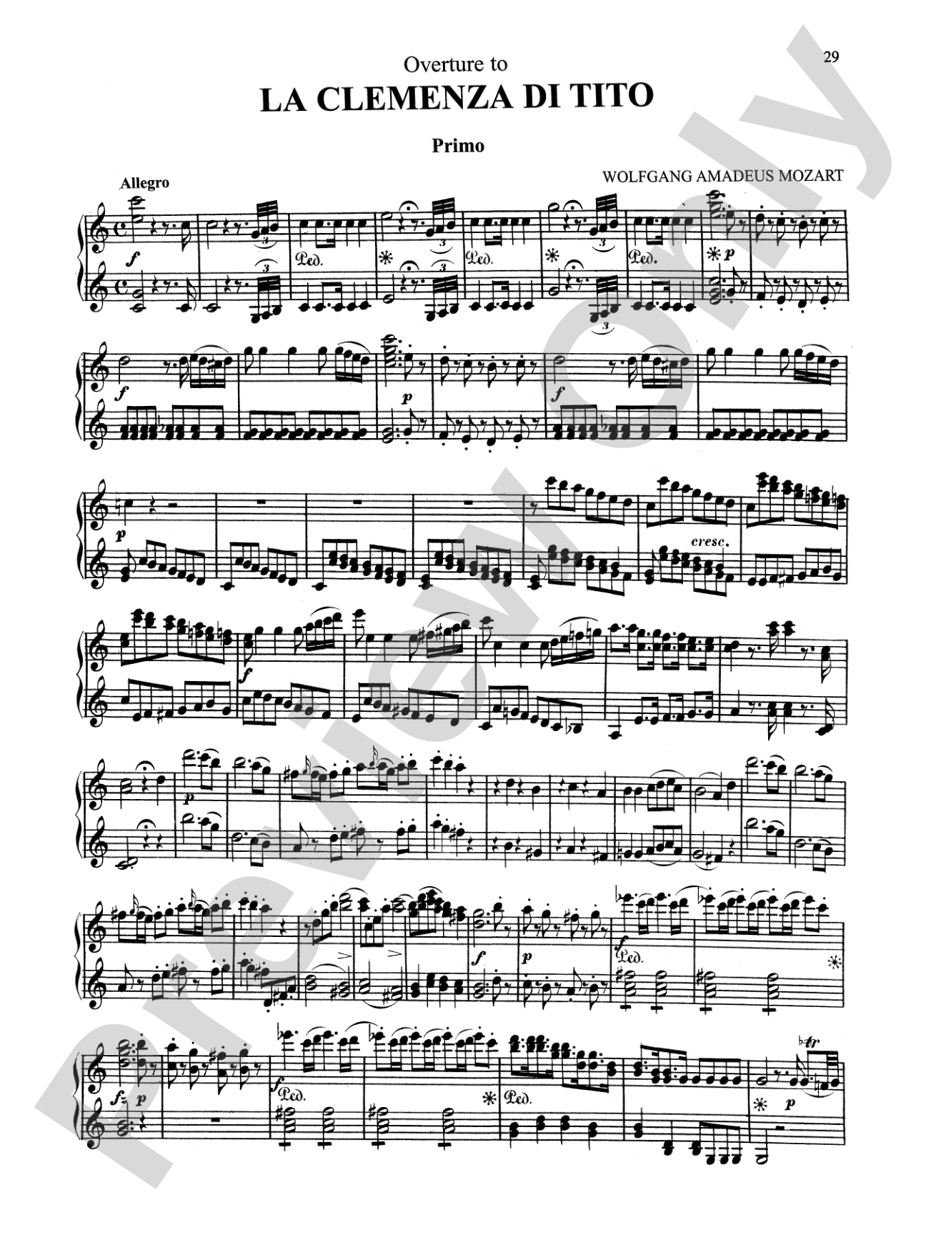 Mozart: Opera Overtures (Arrangements)