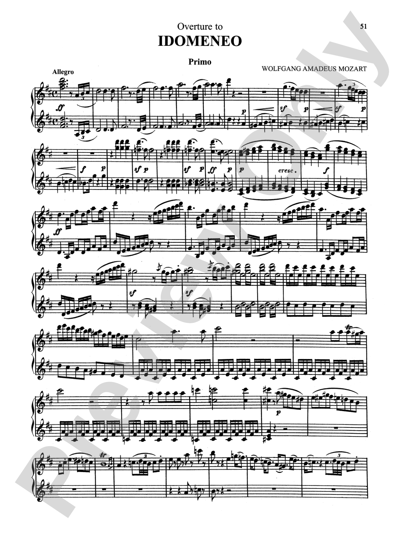 Mozart: Opera Overtures (Arrangements)