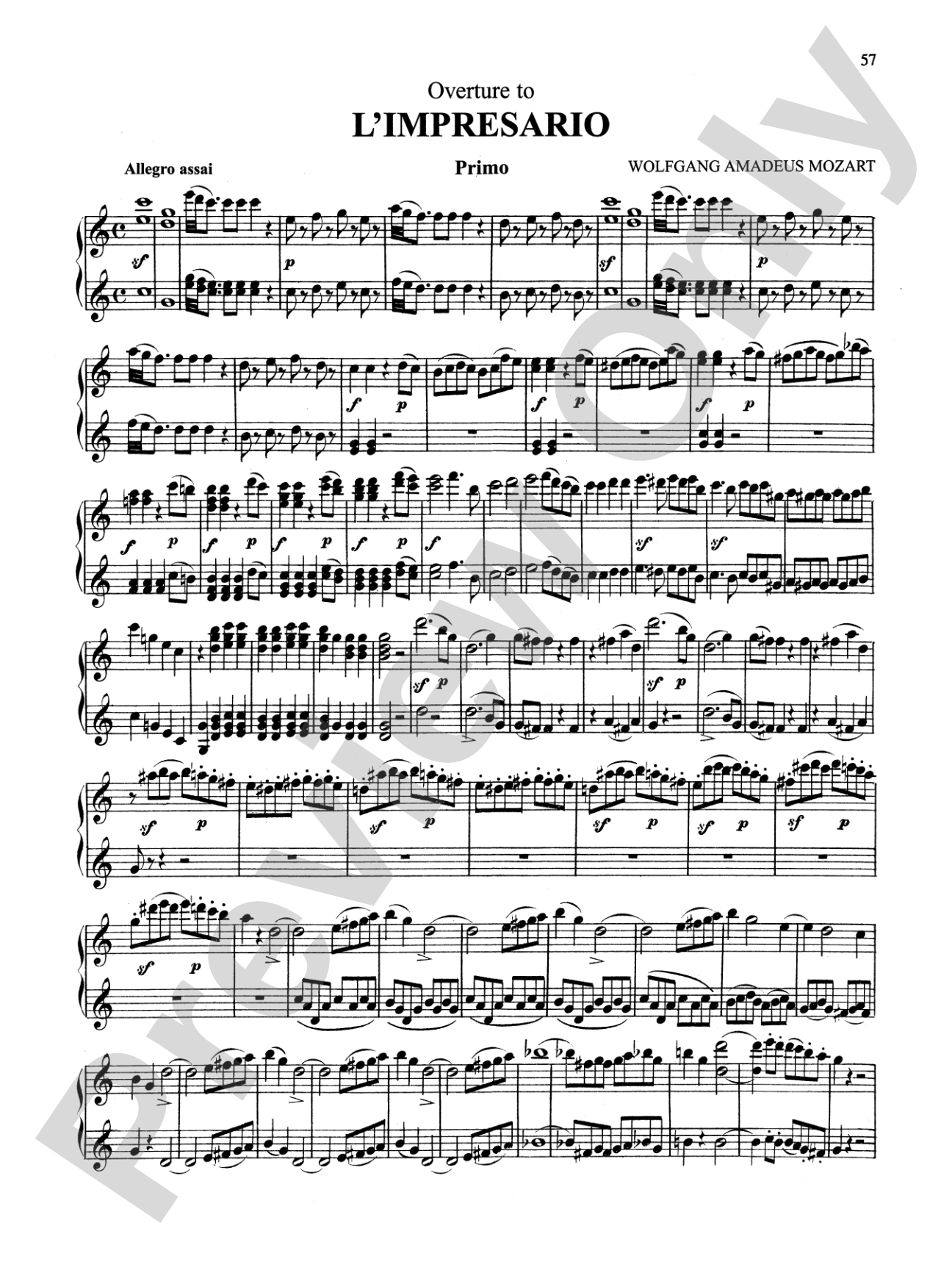Mozart: Opera Overtures (Arrangements)