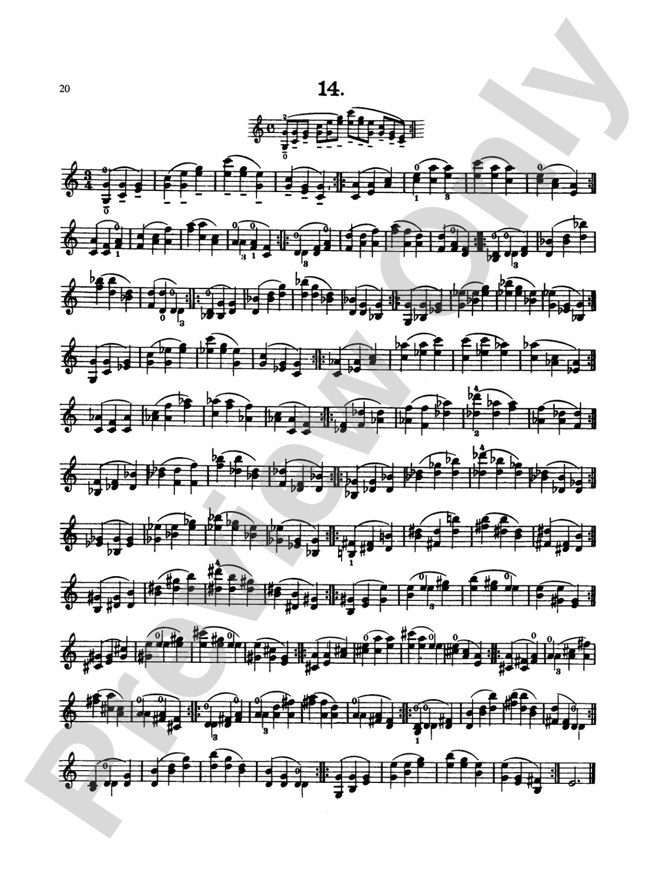 Sevcík: Sevcík for Violin (Scales and Arpeggios): Violin Book