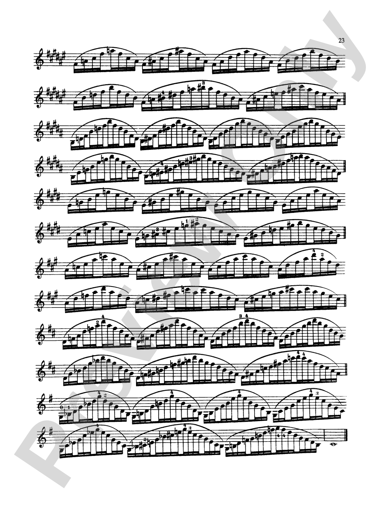 Sevcík: Sevcík for Violin (Scales and Arpeggios): Violin Book