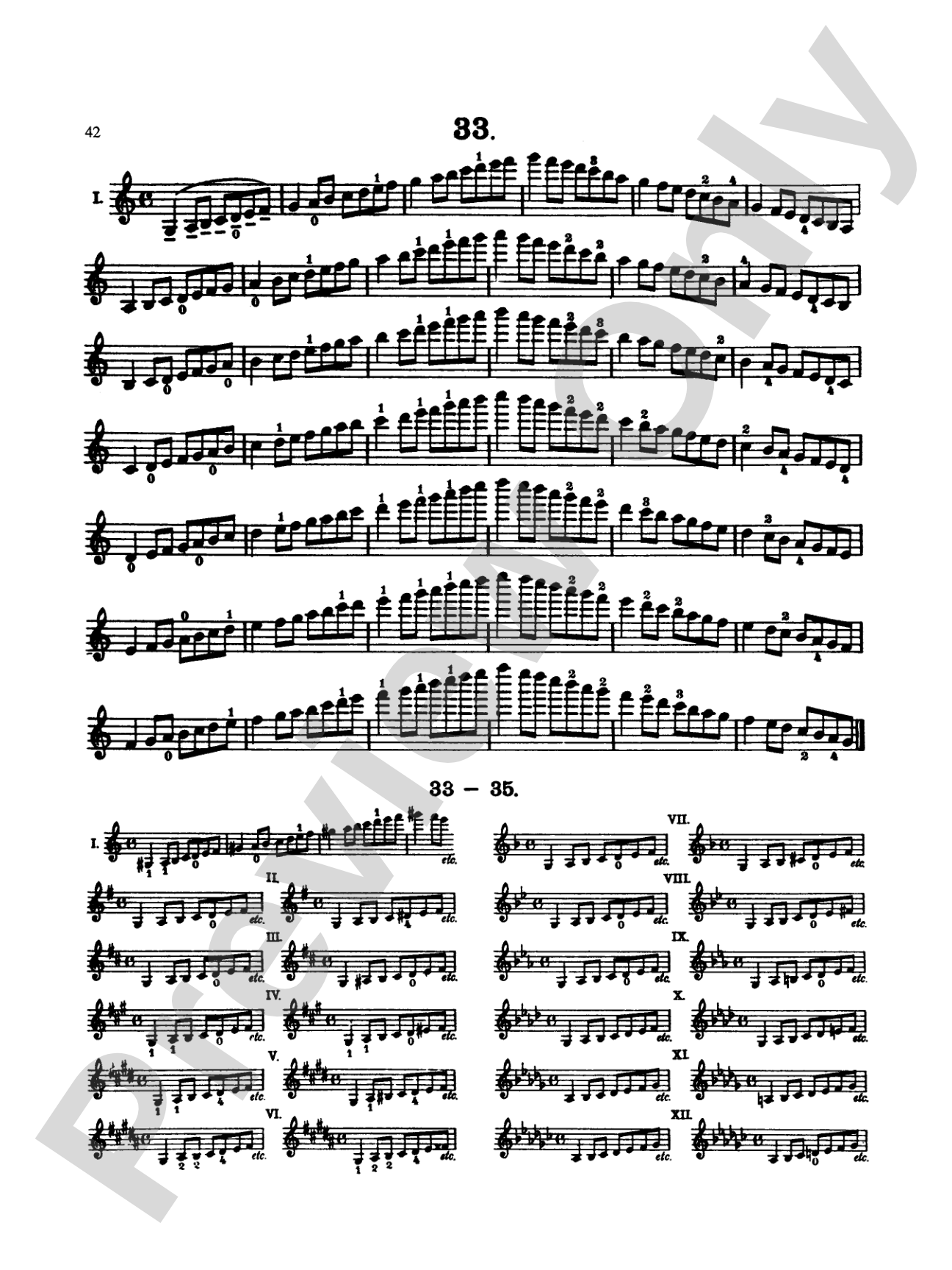 Sevcík: Sevcík for Violin (Scales and Arpeggios): Violin Book