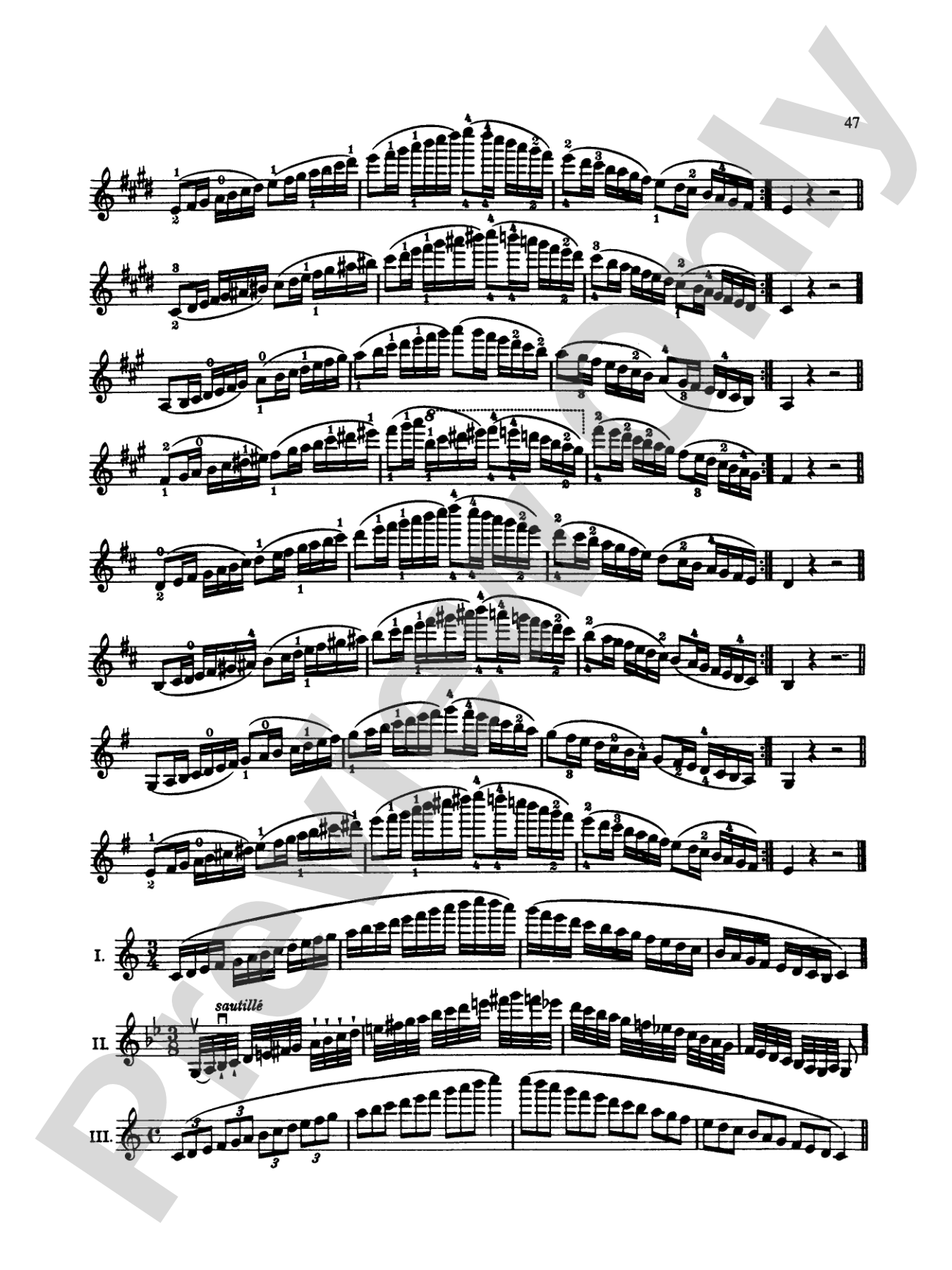 Sevcík: Sevcík for Violin (Scales and Arpeggios): Violin Book