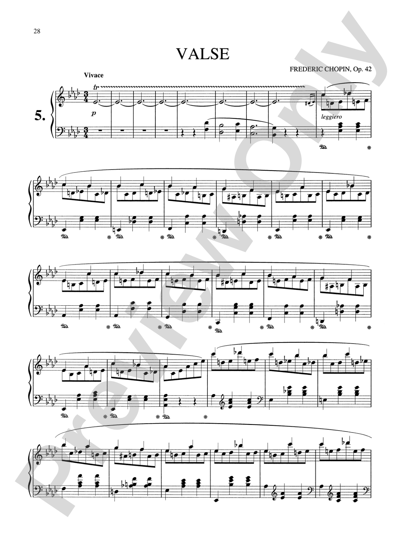 Chopin: Fifteen Waltzes