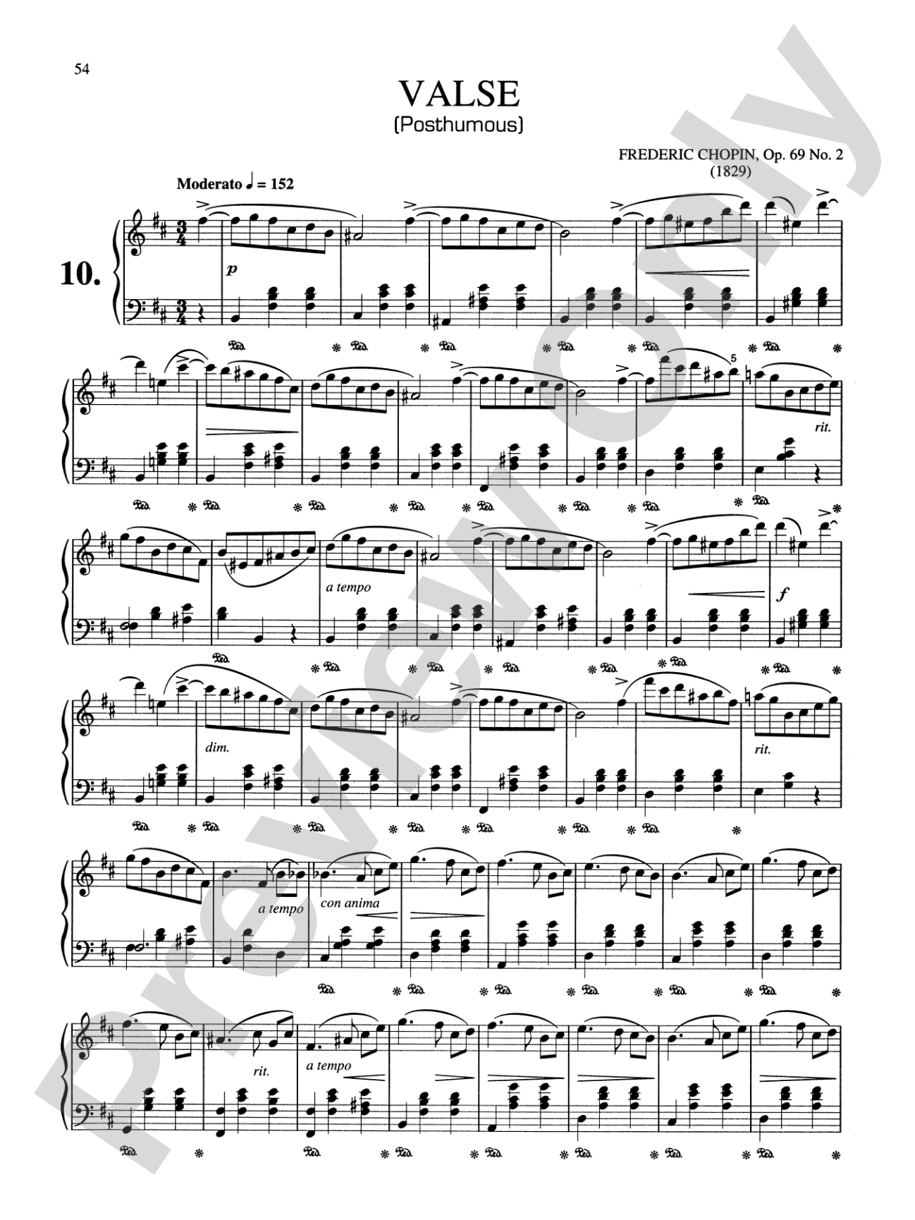 Chopin: Fifteen Waltzes