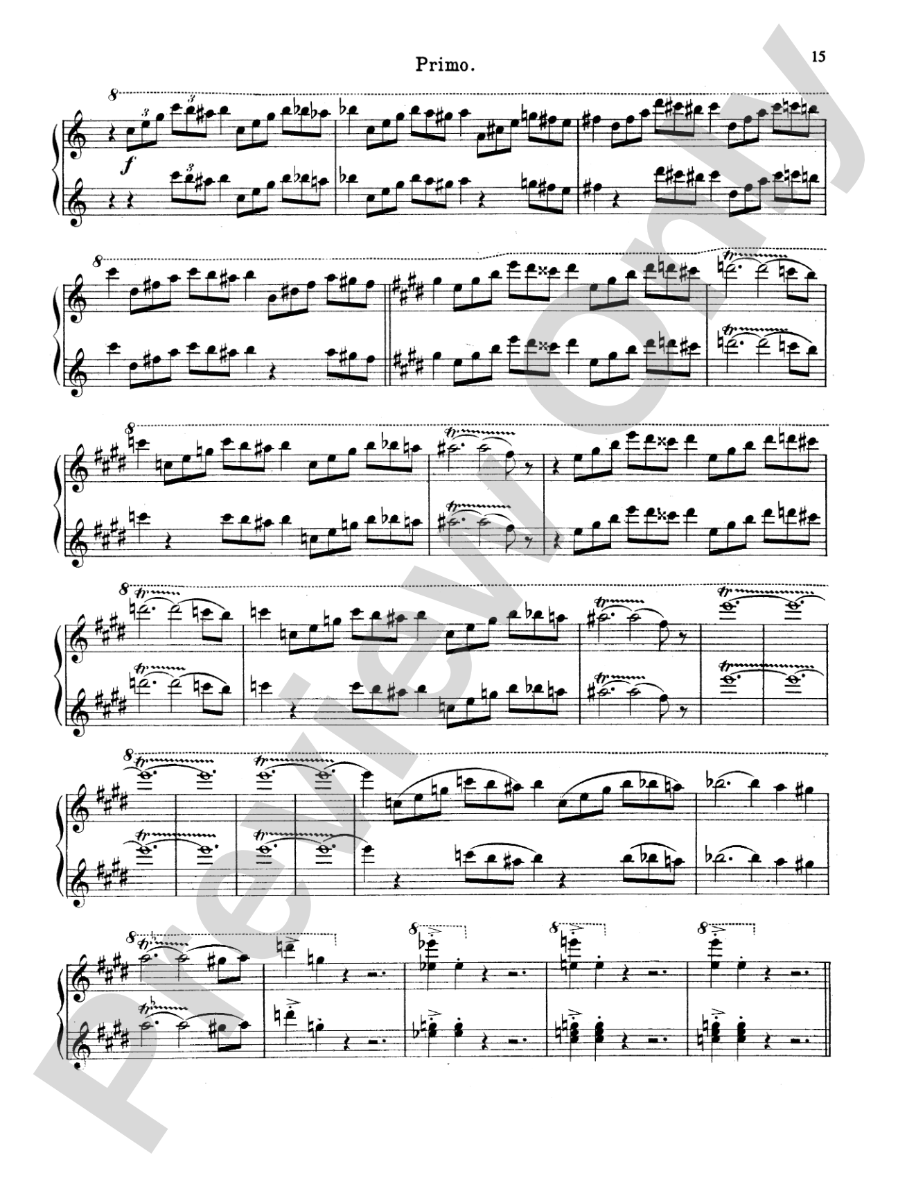 Rimsky-Korsakov: Scheherazade (Suite Symphonique, Op. 35): Piano Duet (1 Piano, 4 Hands) Book