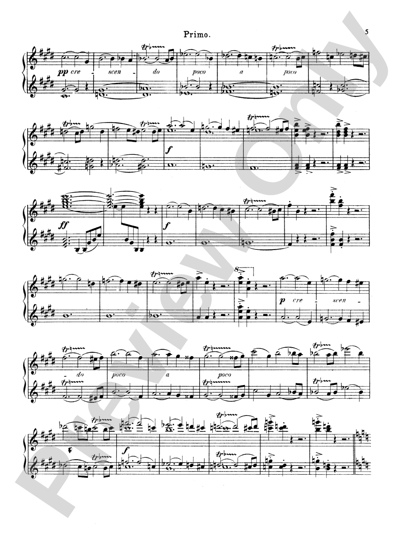 Rimsky-Korsakov: Scheherazade (Suite Symphonique, Op. 35): Piano Duet (1 Piano, 4 Hands) Book