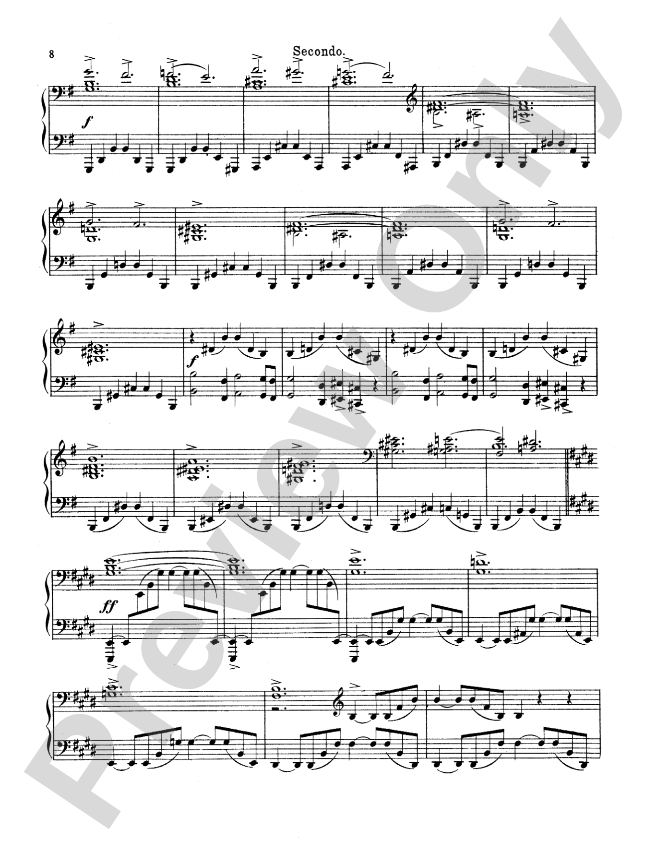 Rimsky-Korsakov: Scheherazade (Suite Symphonique, Op. 35): Piano Duet (1 Piano, 4 Hands) Book