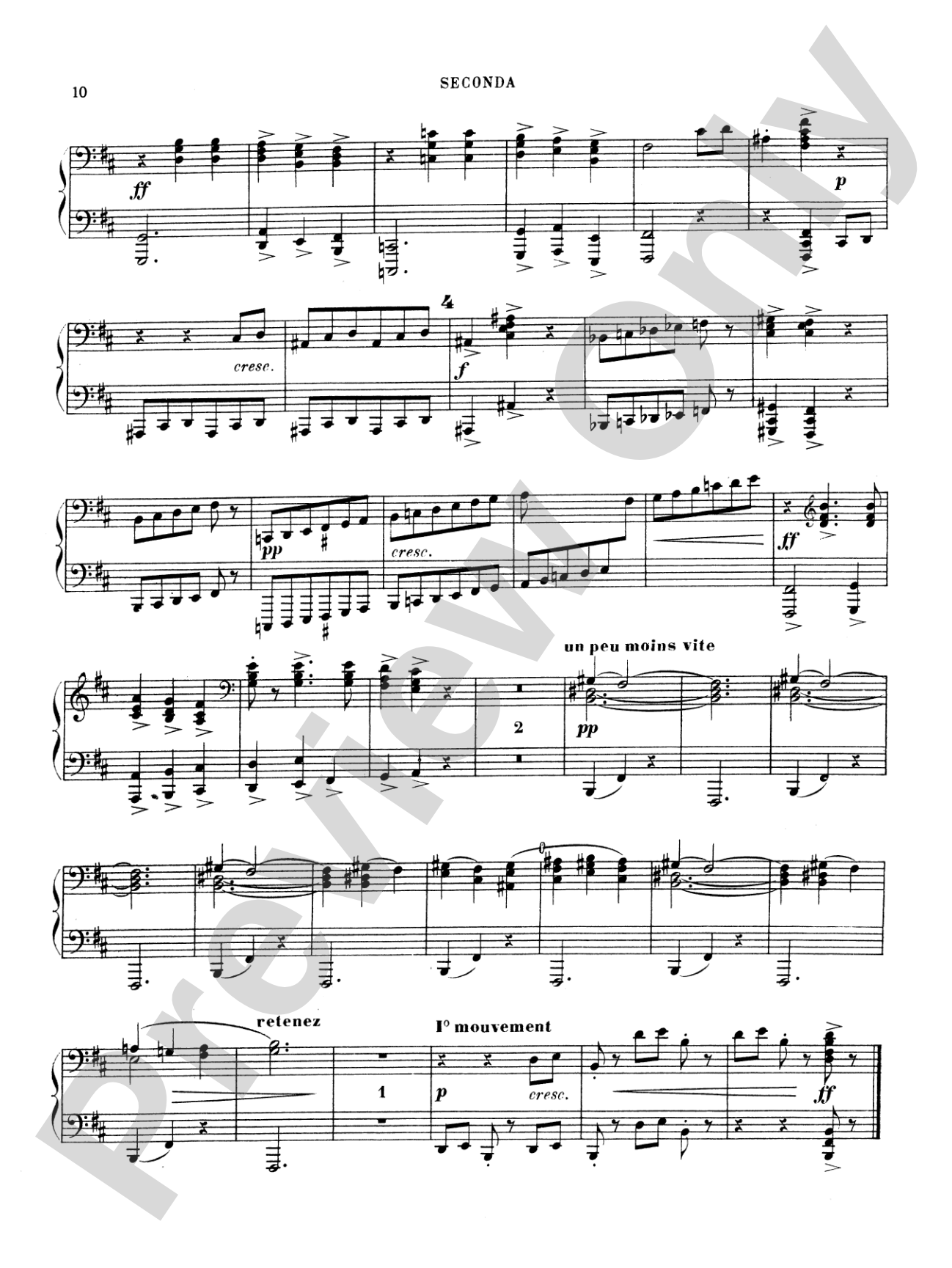 Schmitt: Reflections of Germany, Op. 28: Piano Duet (1 Piano, 4 Hands) Book