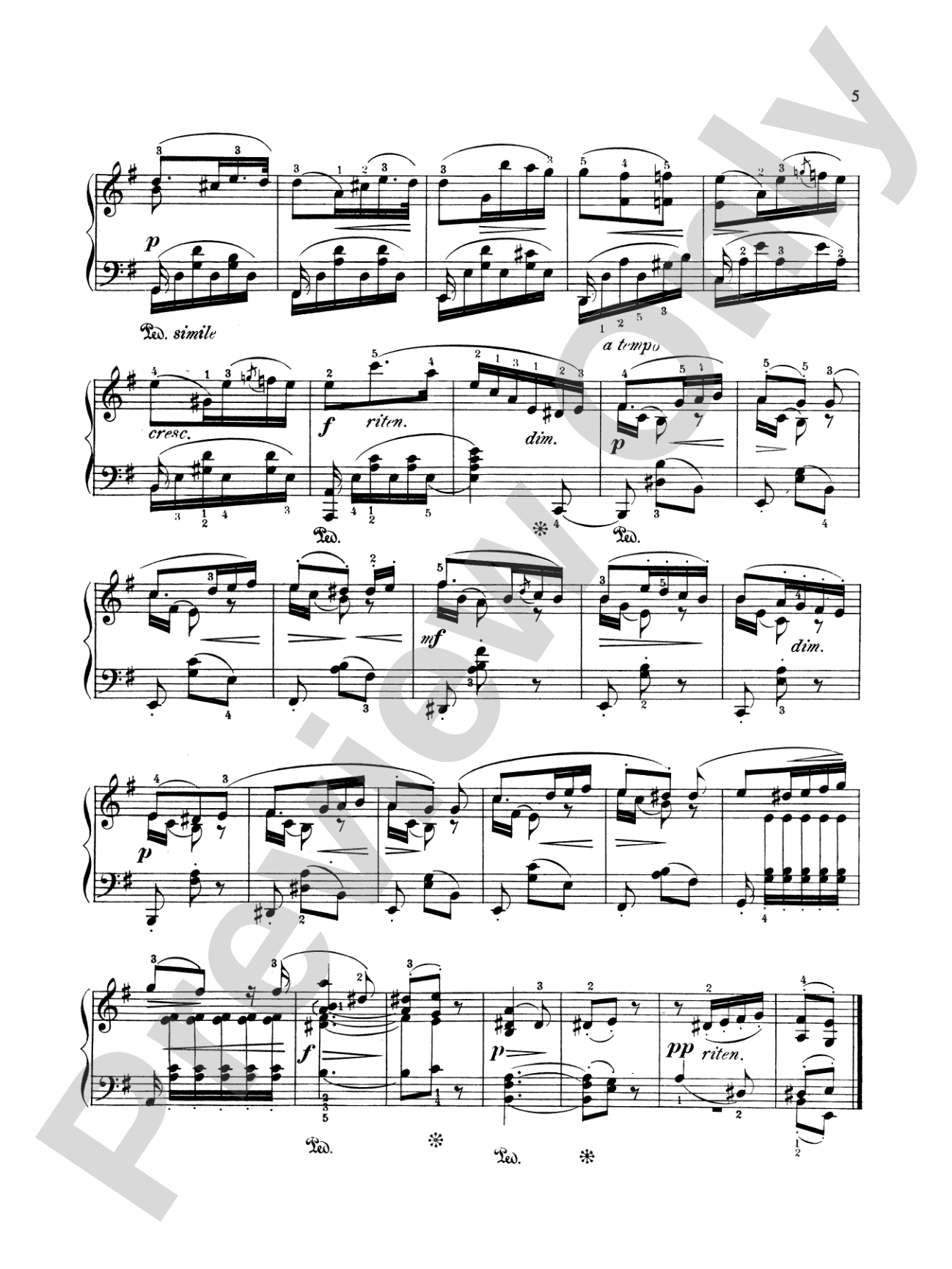 Gade: Piano Pieces, Op. 19: Piano Book