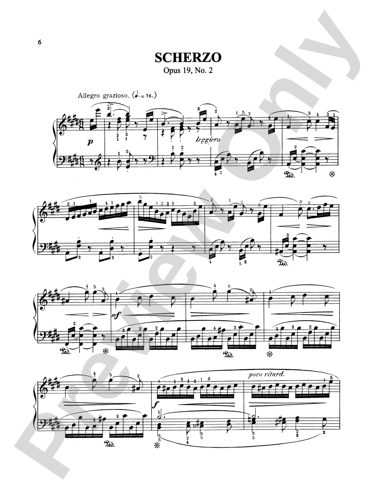 Gade: Piano Pieces, Op. 19