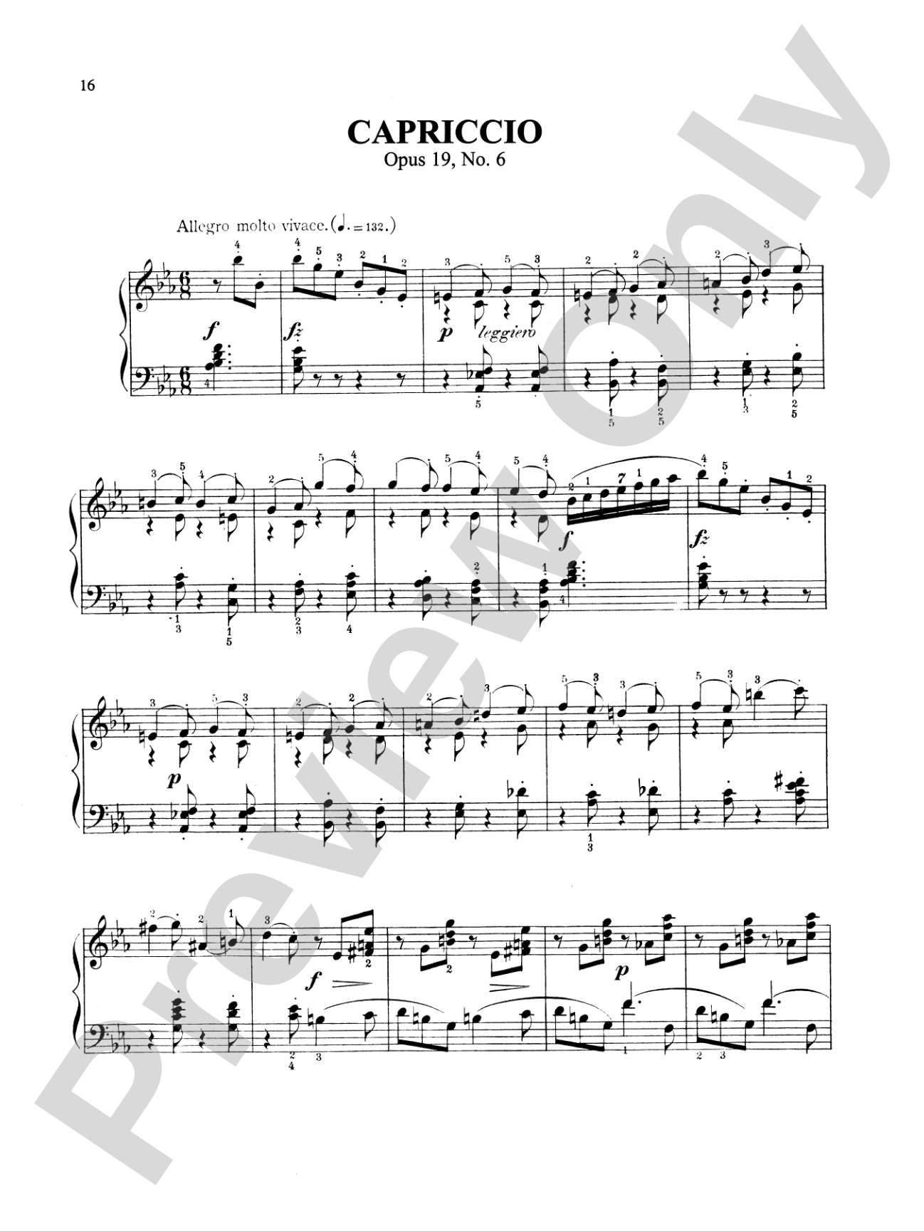 Gade: Piano Pieces, Op. 19