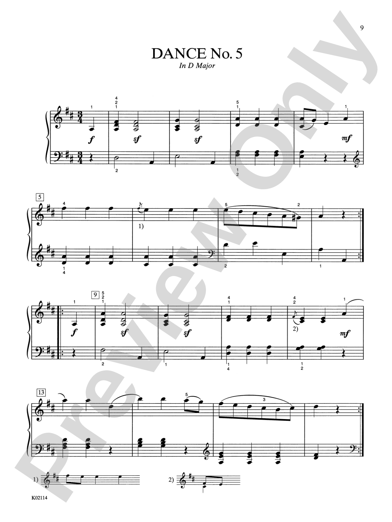 Beethoven: Six German Dances, Allemande and Waltz