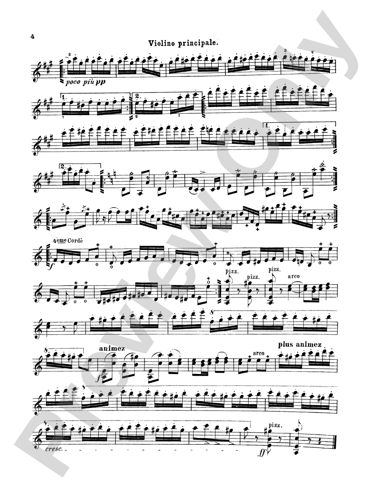 Sarasate: Zigeunerweisen (Gypsy Melodies), Op. 20: Violin Book