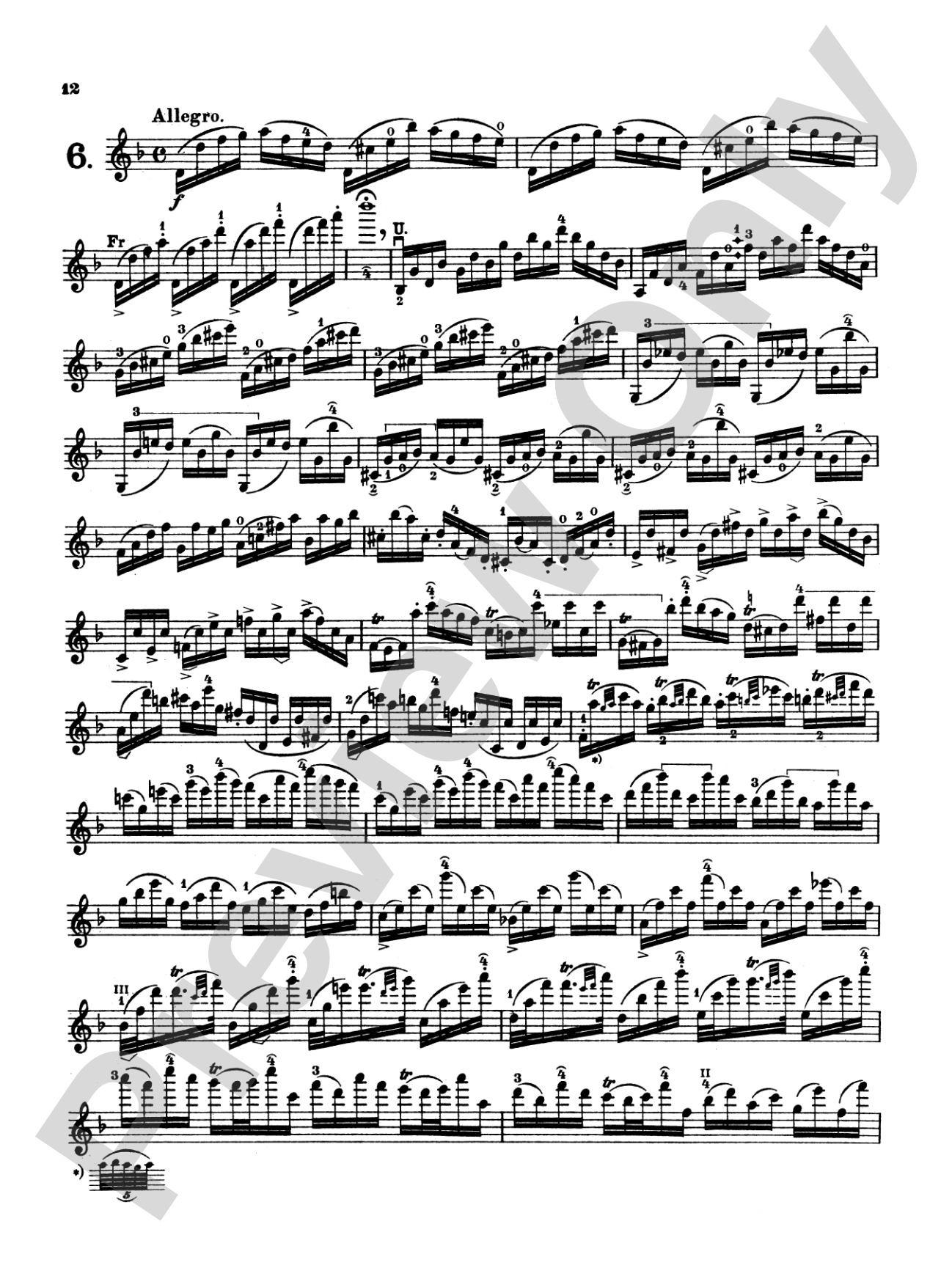 Gaviniés: Twenty-Four Etudes