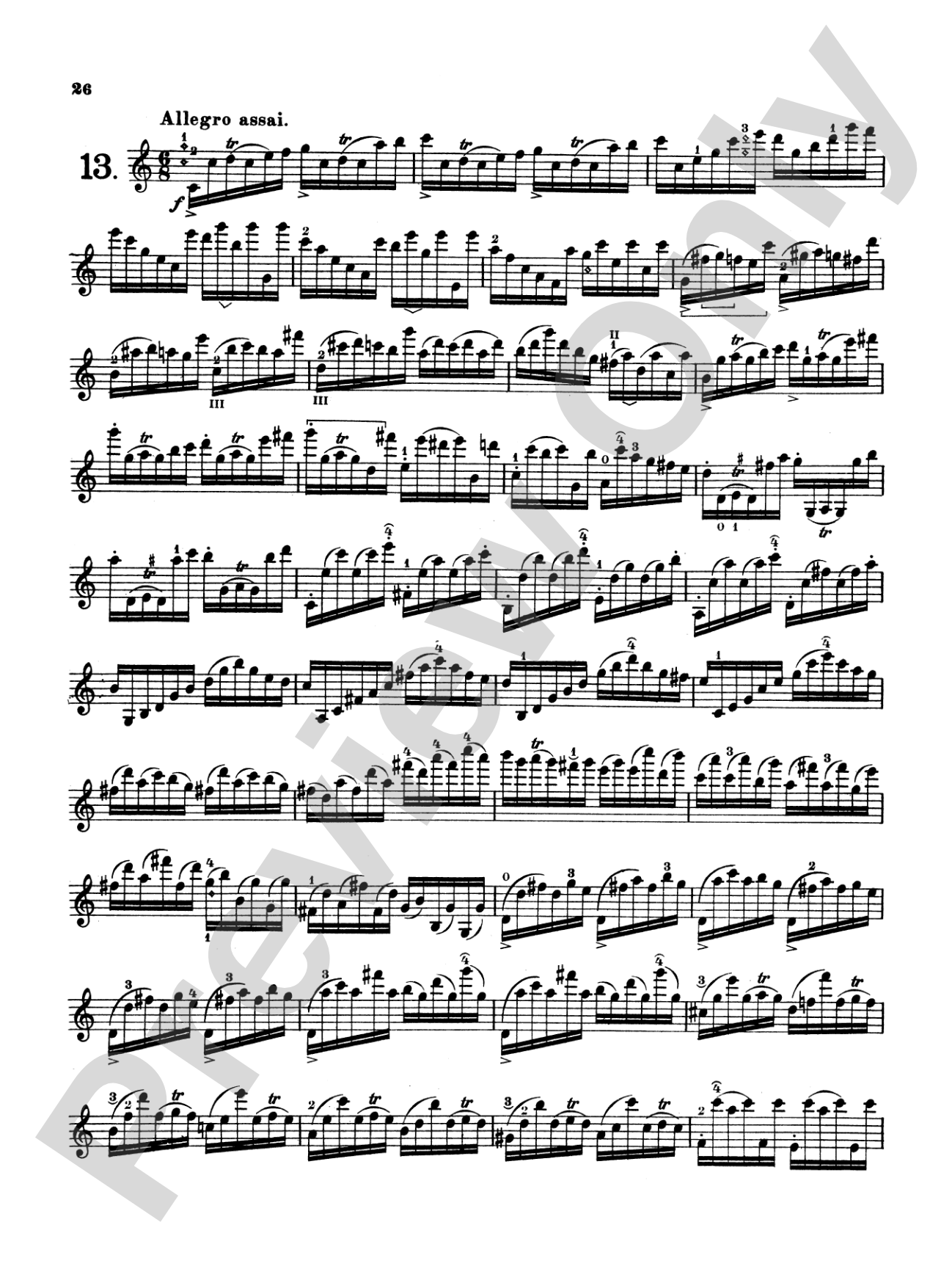 Gaviniés: Twenty-Four Etudes