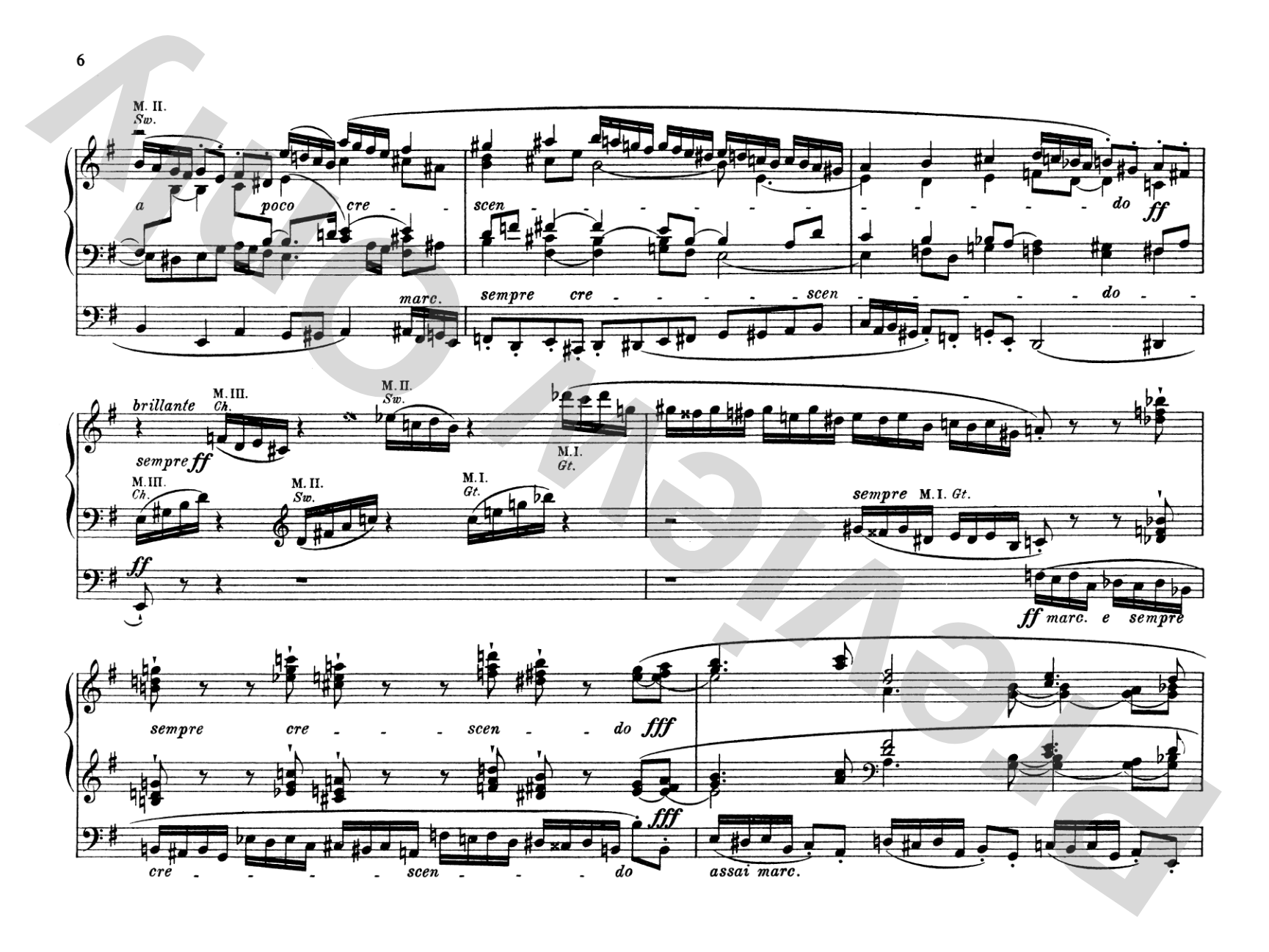 Reger: Organ Works, Op. 59: Organ Comb Bound Book