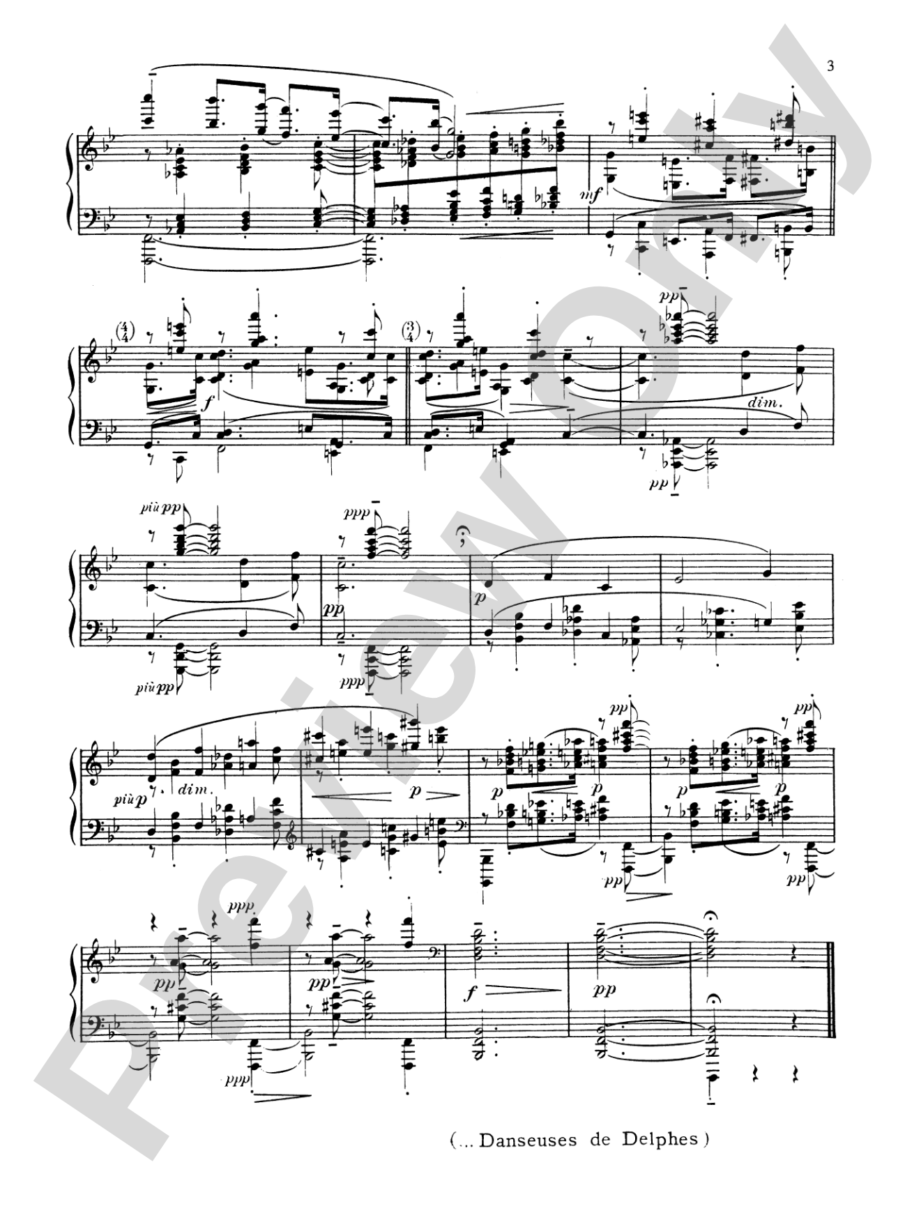 Debussy: Preludes (Books I & II Complete): Piano Book