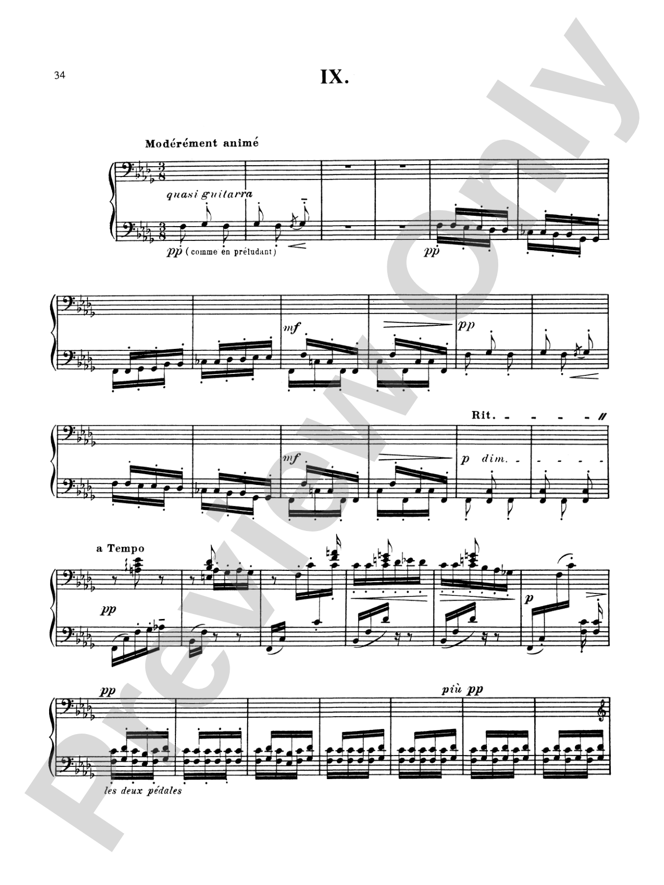 Debussy: Preludes-- Books I & II Complete