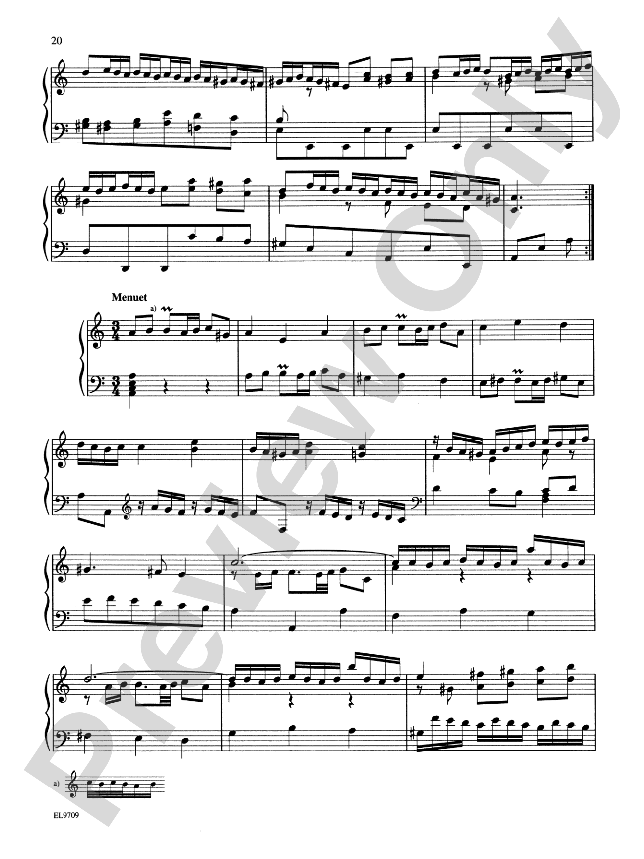 Bach: Notebook for Anna Magdalena Bach: Piano Book