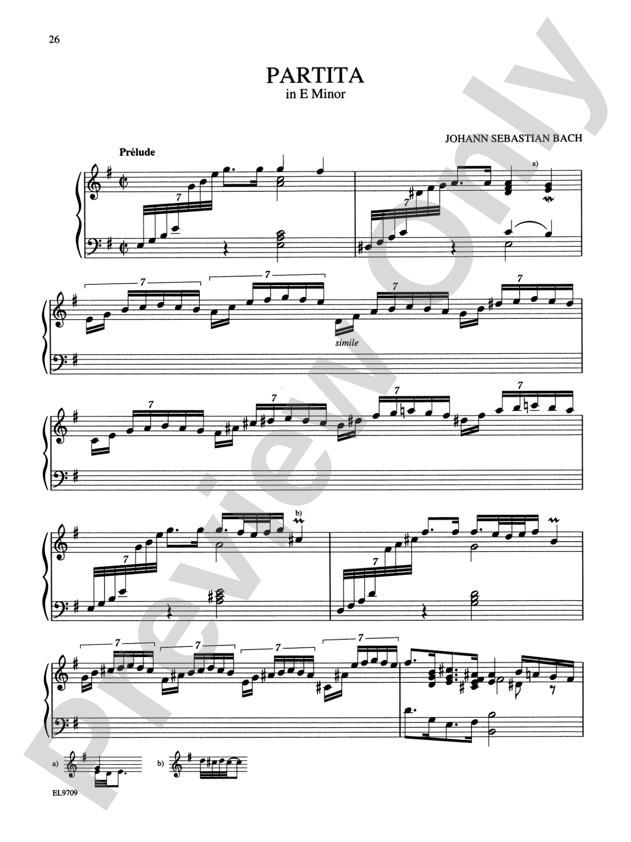 Bach: Notebook for Anna Magdalena Bach