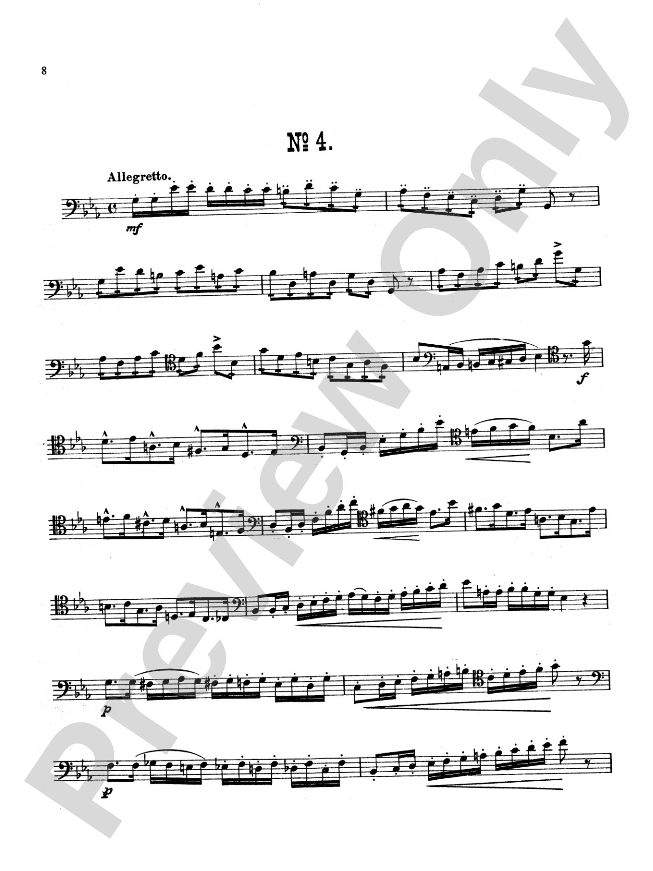 Milde: Fifty Concert Studies, Op. 26
