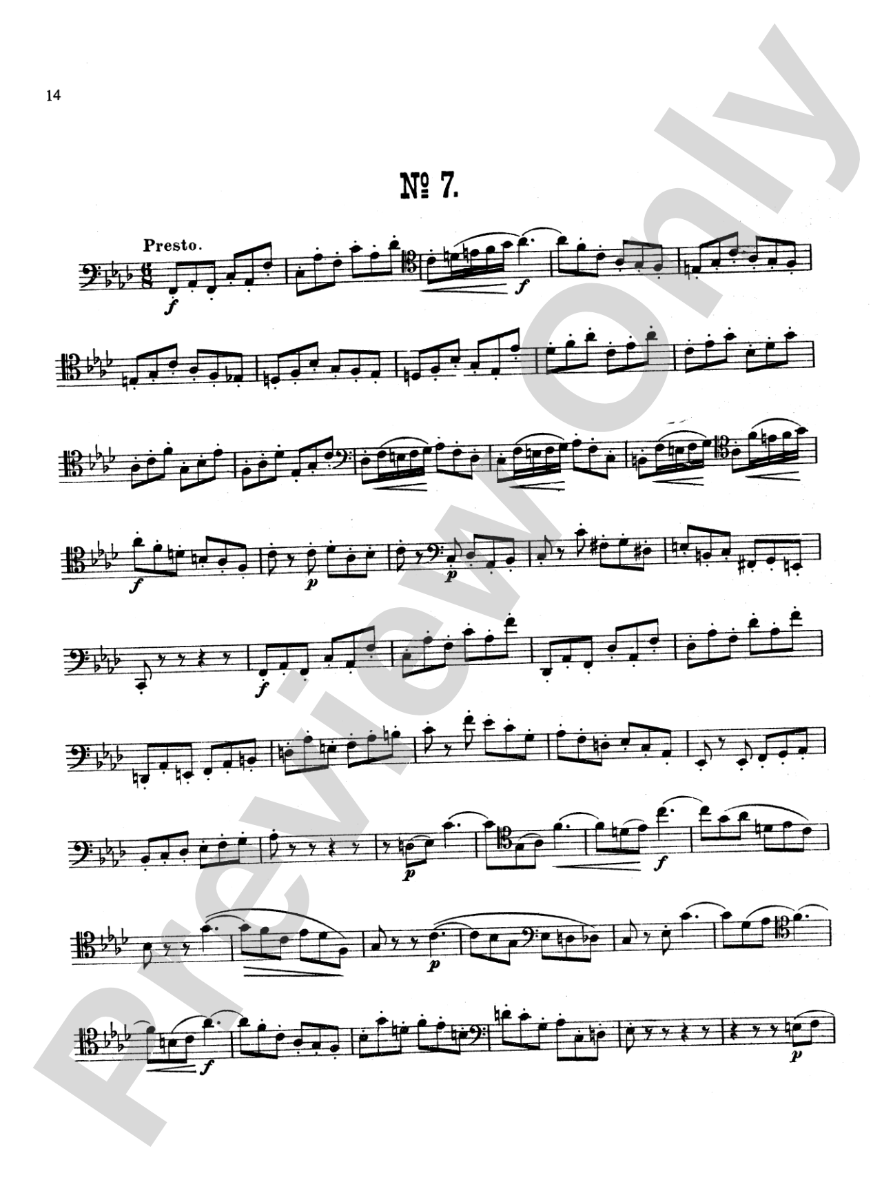 Milde: Fifty Concert Studies, Op. 26