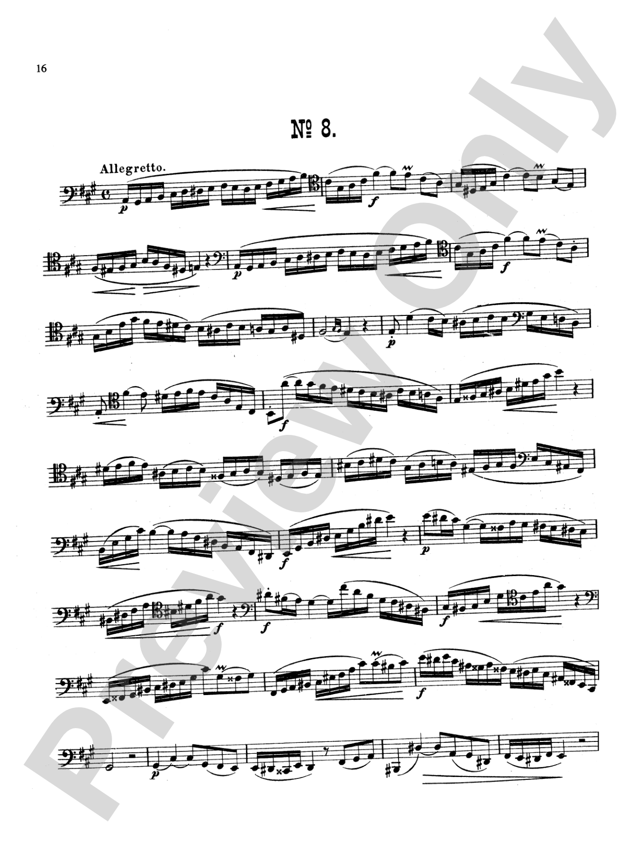 Milde: Fifty Concert Studies, Op. 26