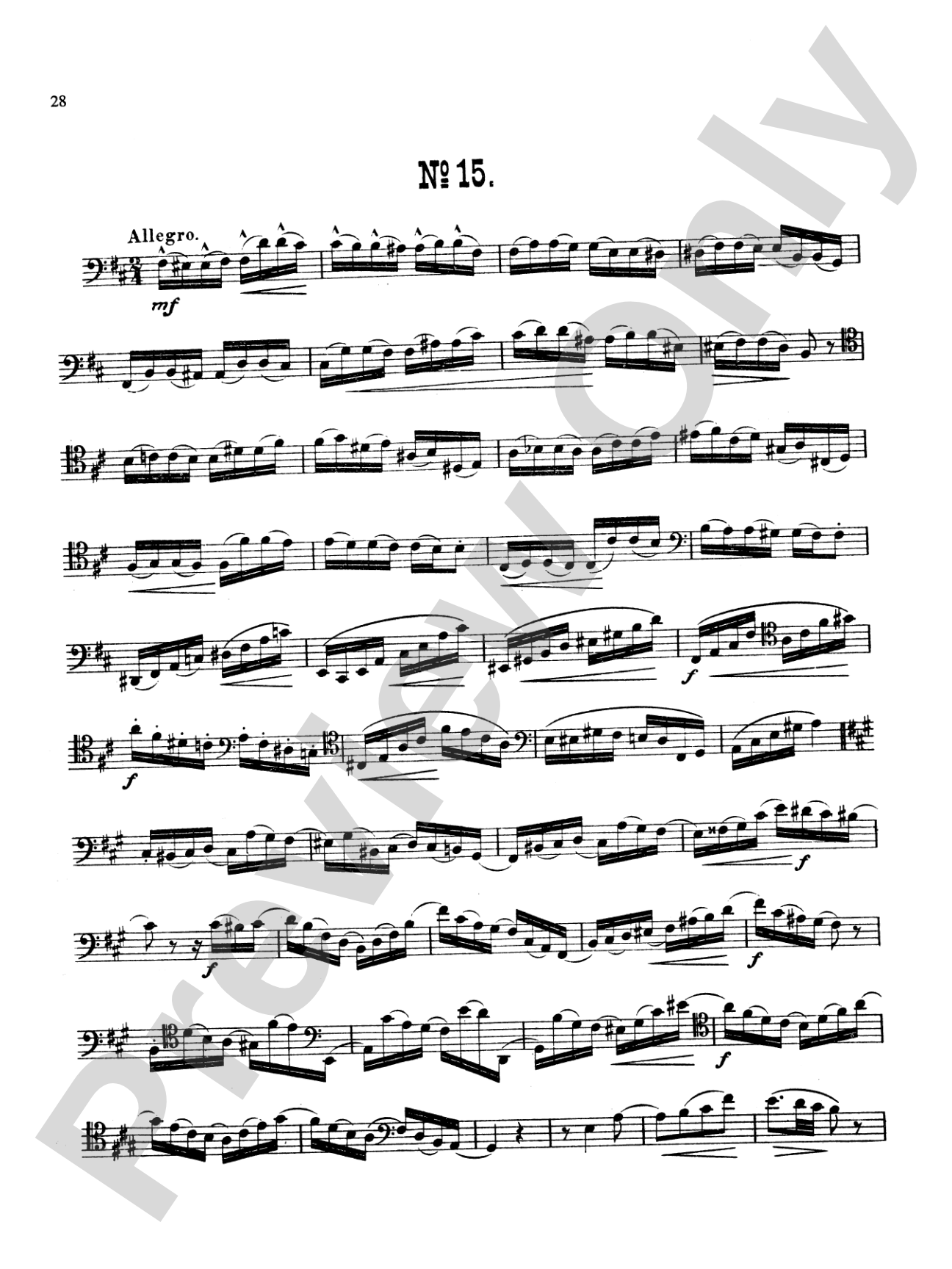 Milde: Fifty Concert Studies, Op. 26