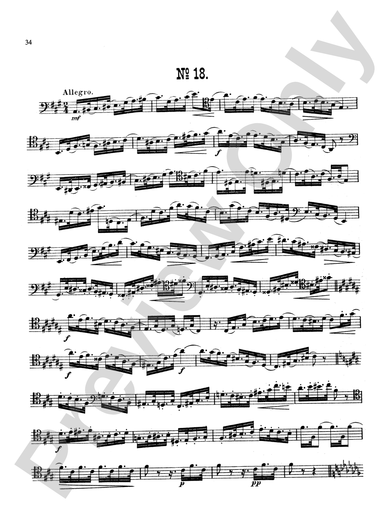 Milde: Fifty Concert Studies, Op. 26