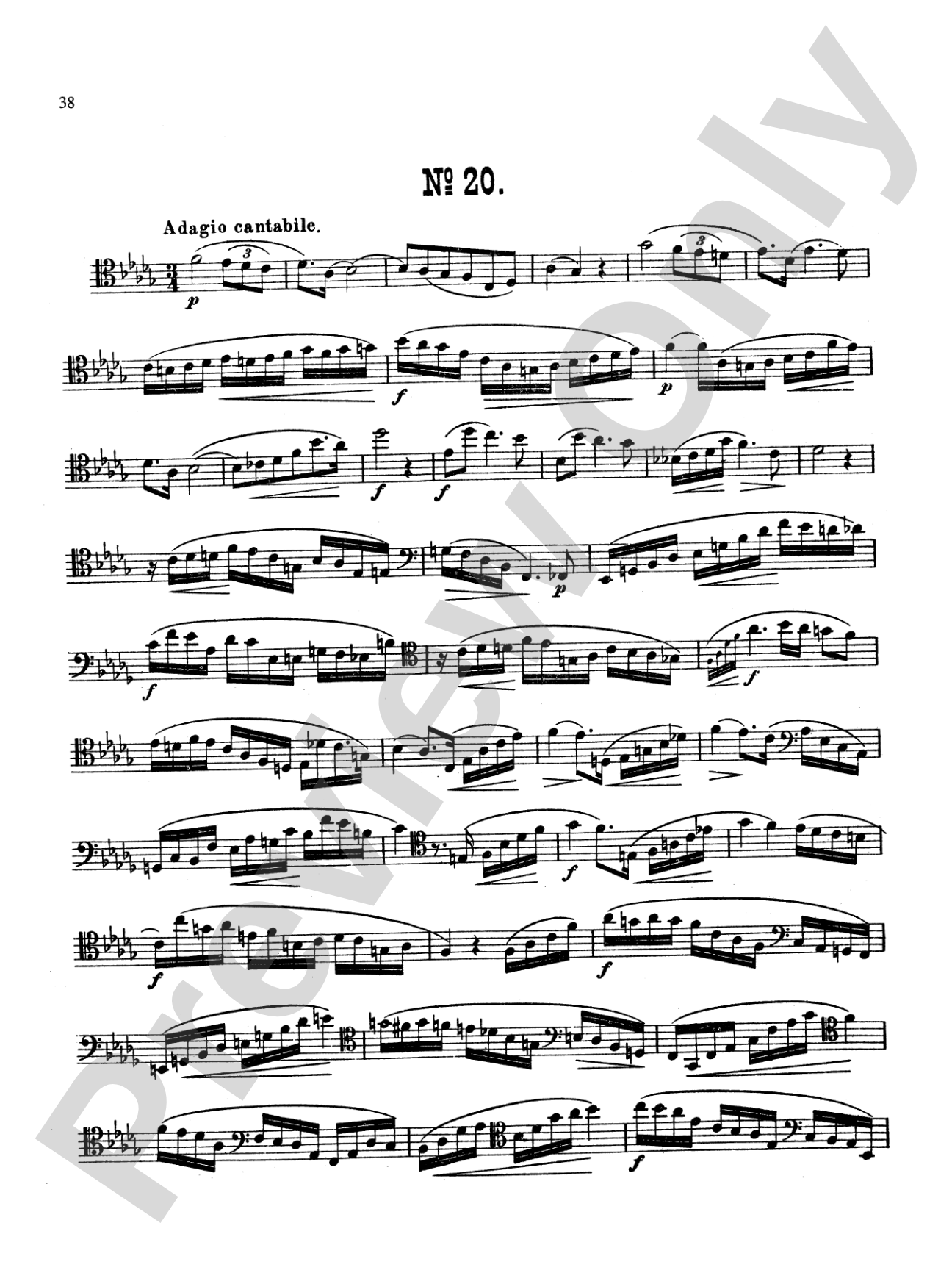 Milde: Fifty Concert Studies, Op. 26