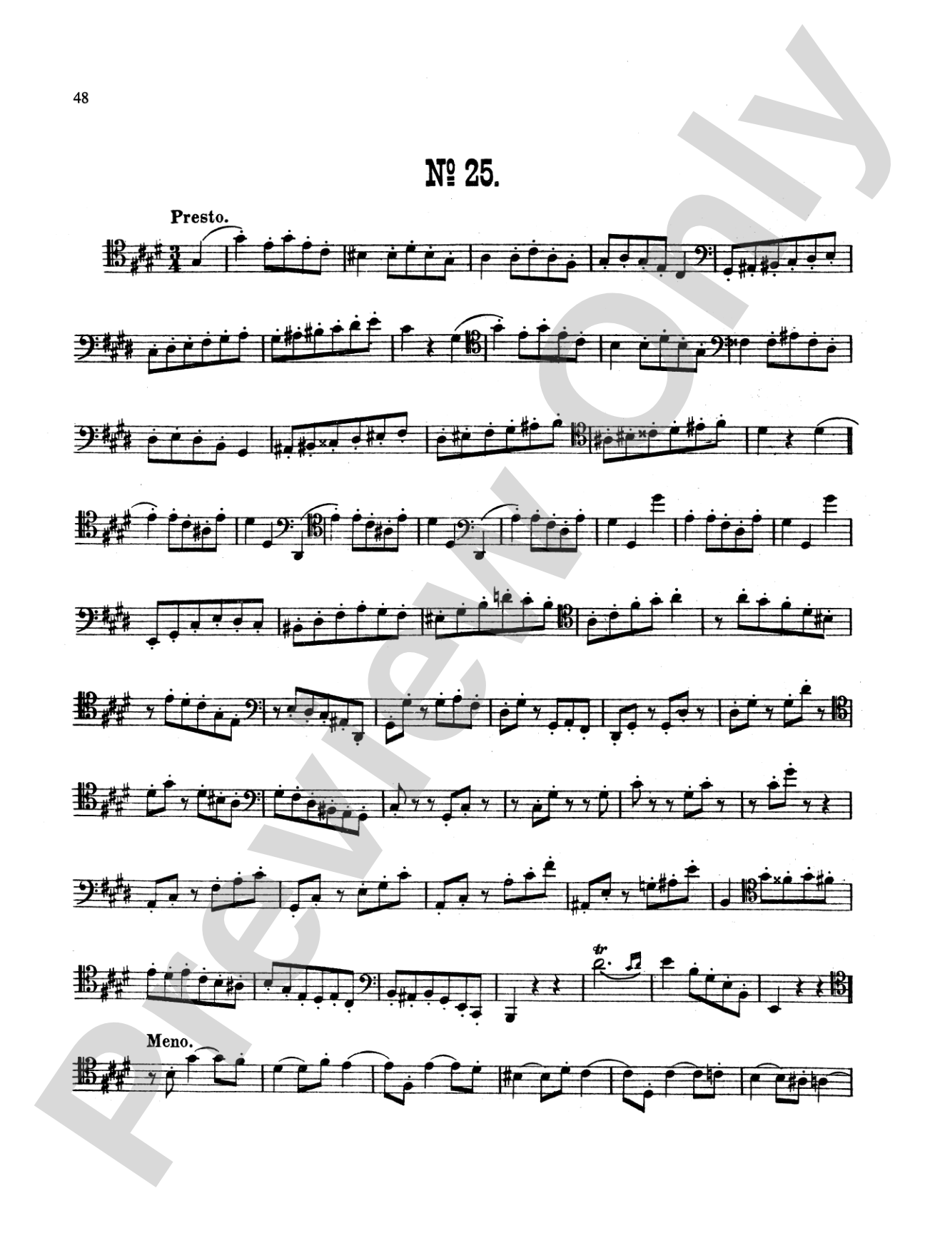 Milde: Fifty Concert Studies, Op. 26
