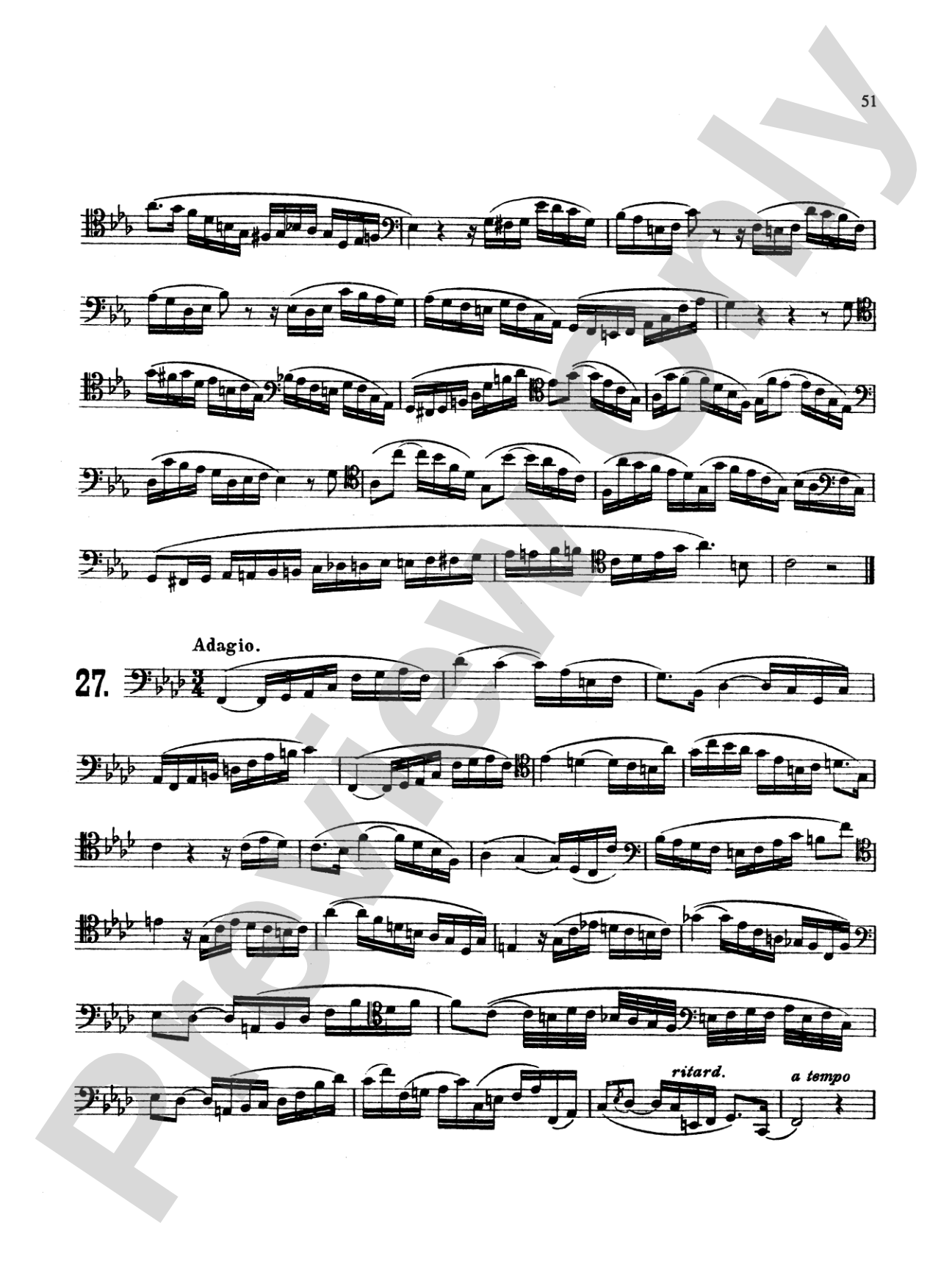Milde: Fifty Concert Studies, Op. 26