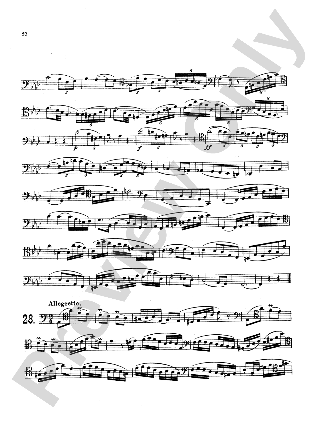 Milde: Fifty Concert Studies, Op. 26