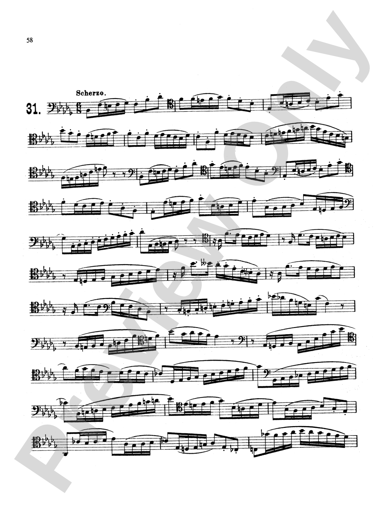 Milde: Fifty Concert Studies, Op. 26