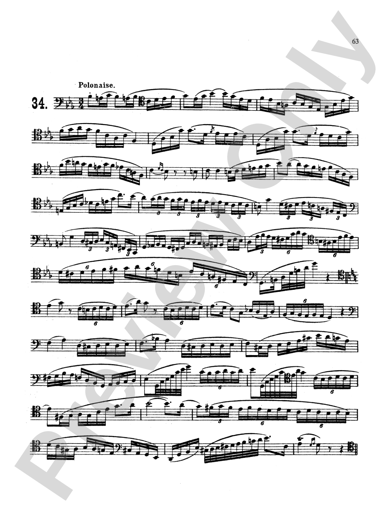 Milde: Fifty Concert Studies, Op. 26